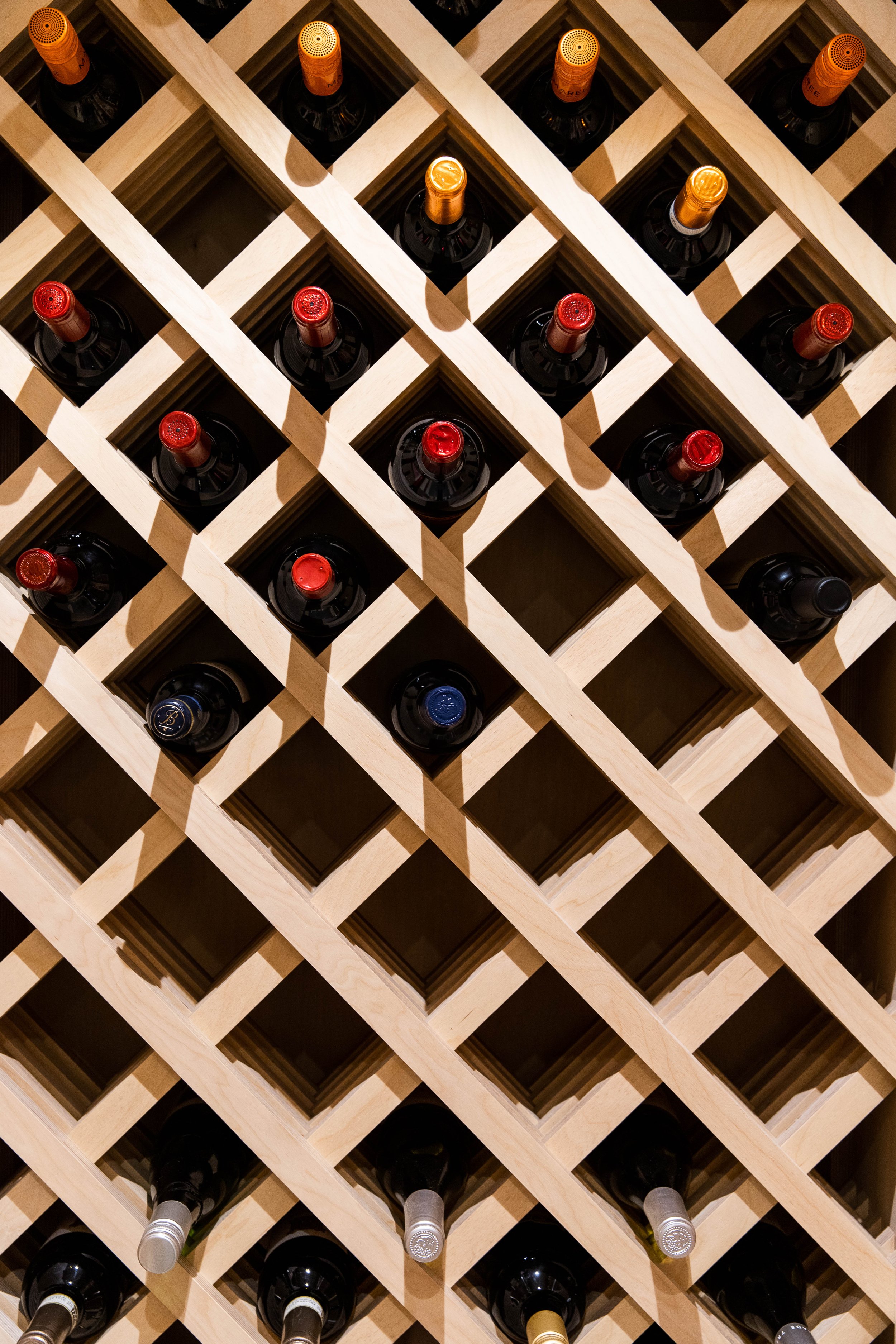 Wine Cellar designed and made by Dual Works and photographed by Crumb 