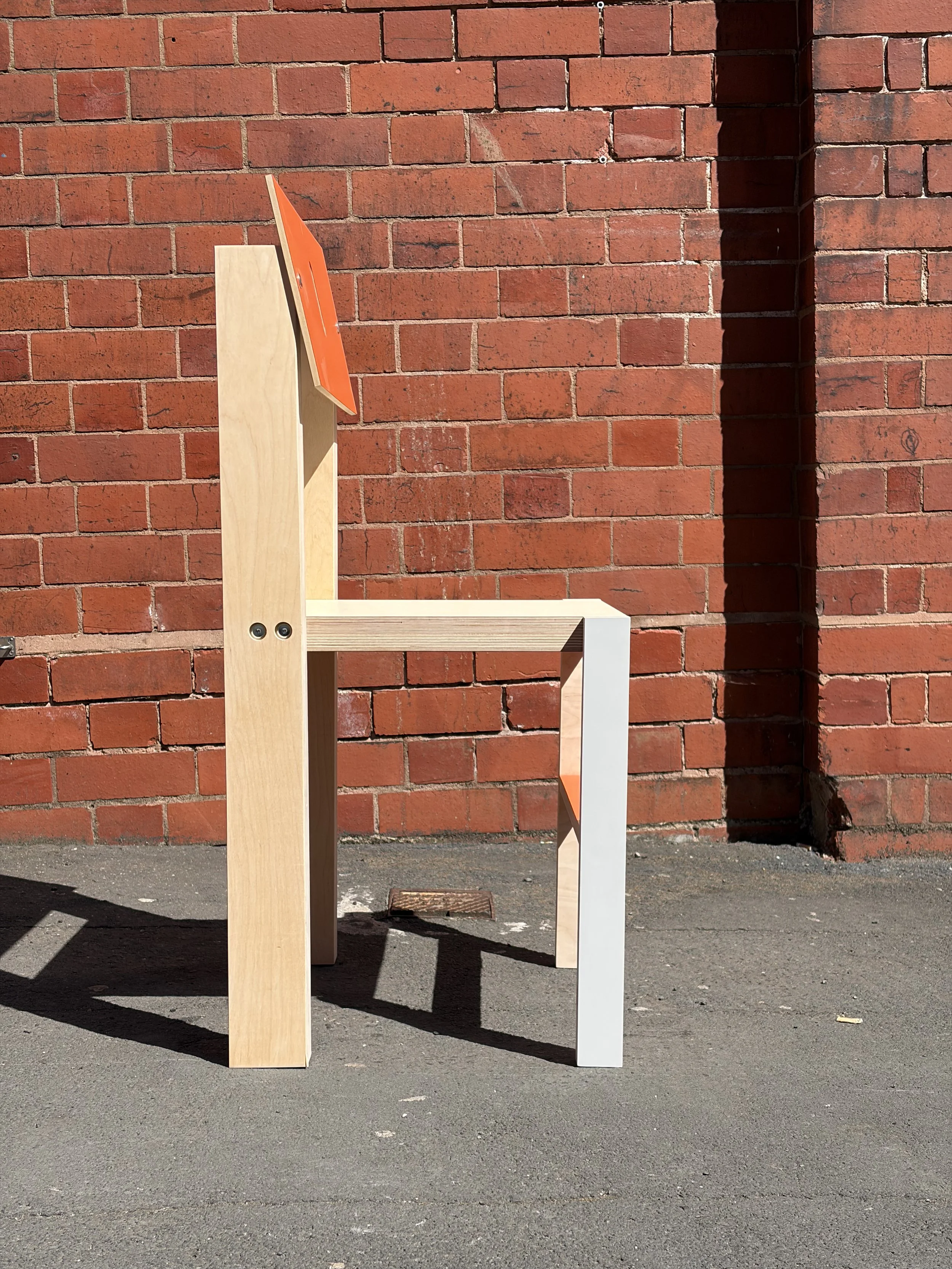 Dual Works chair dontaion for Midlands Art Centre exhbition the Final Bid by Michael Pinsky