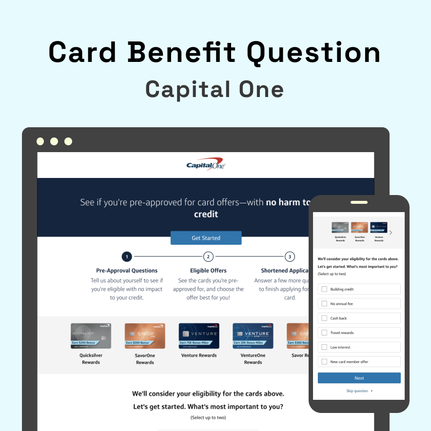 Pre-Approval (Capital One - 2021)