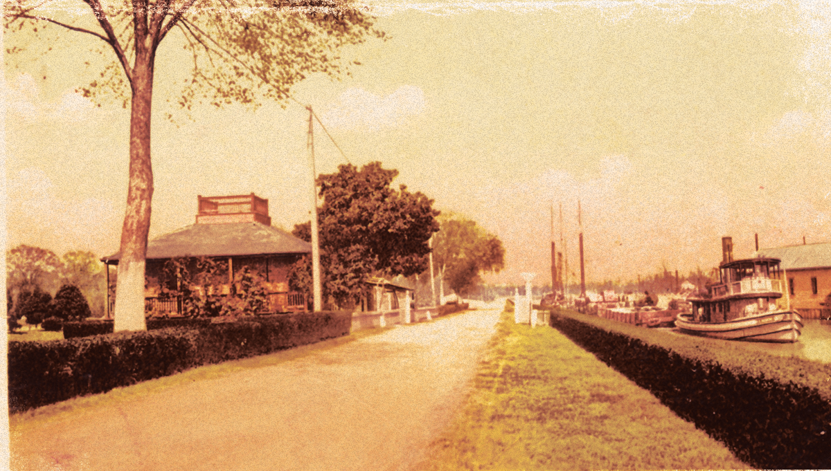 Shell Road Toll Gate c. 1906.