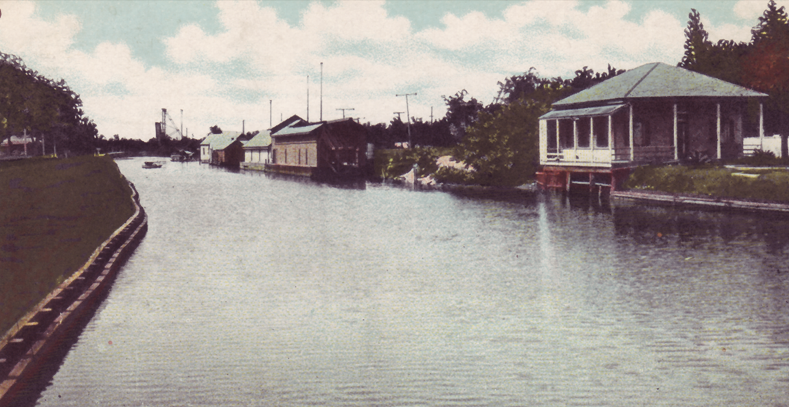 New Basin Canal c. 1907.