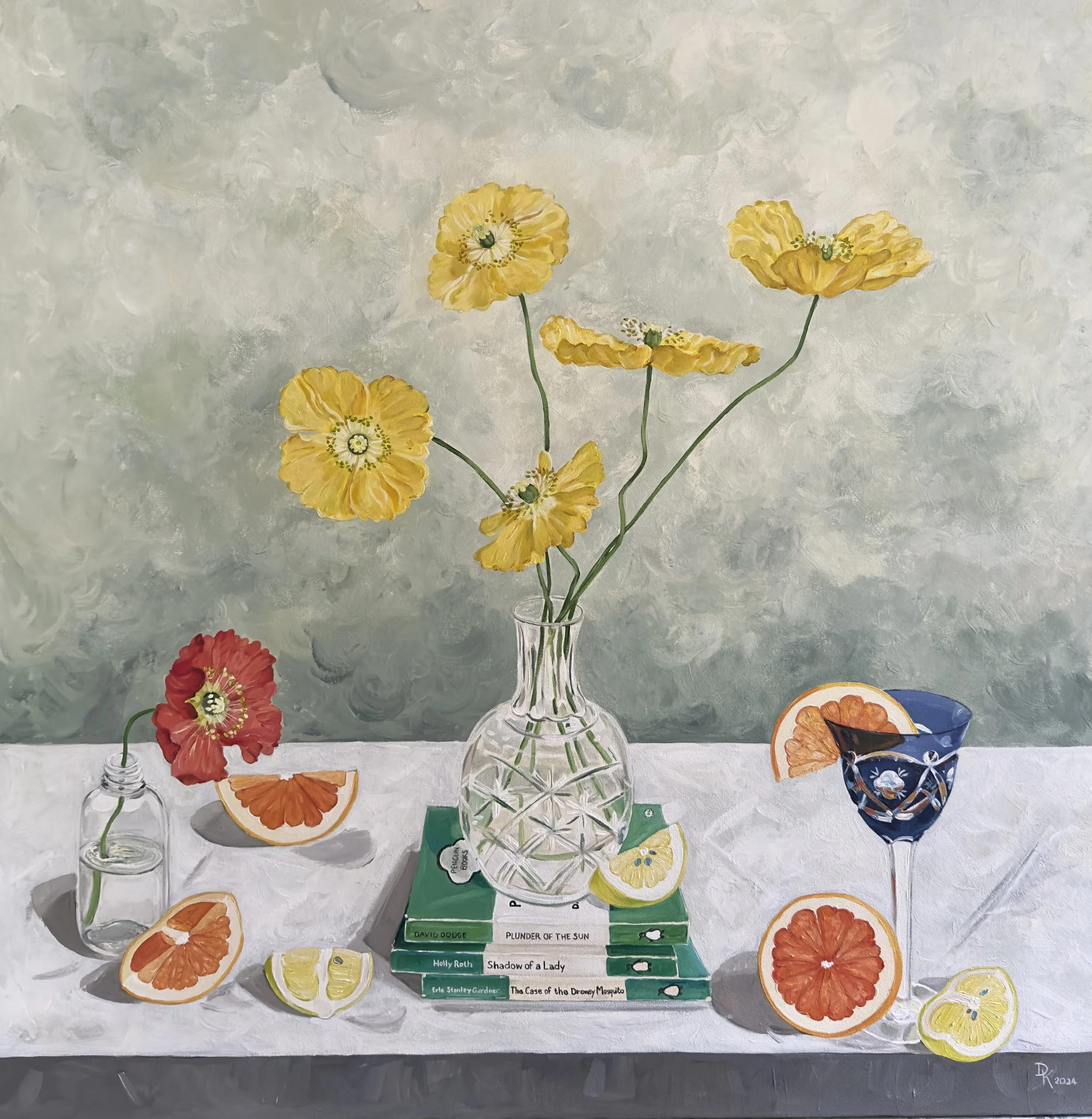 Ruby Grapefruit With Gin & Poppies