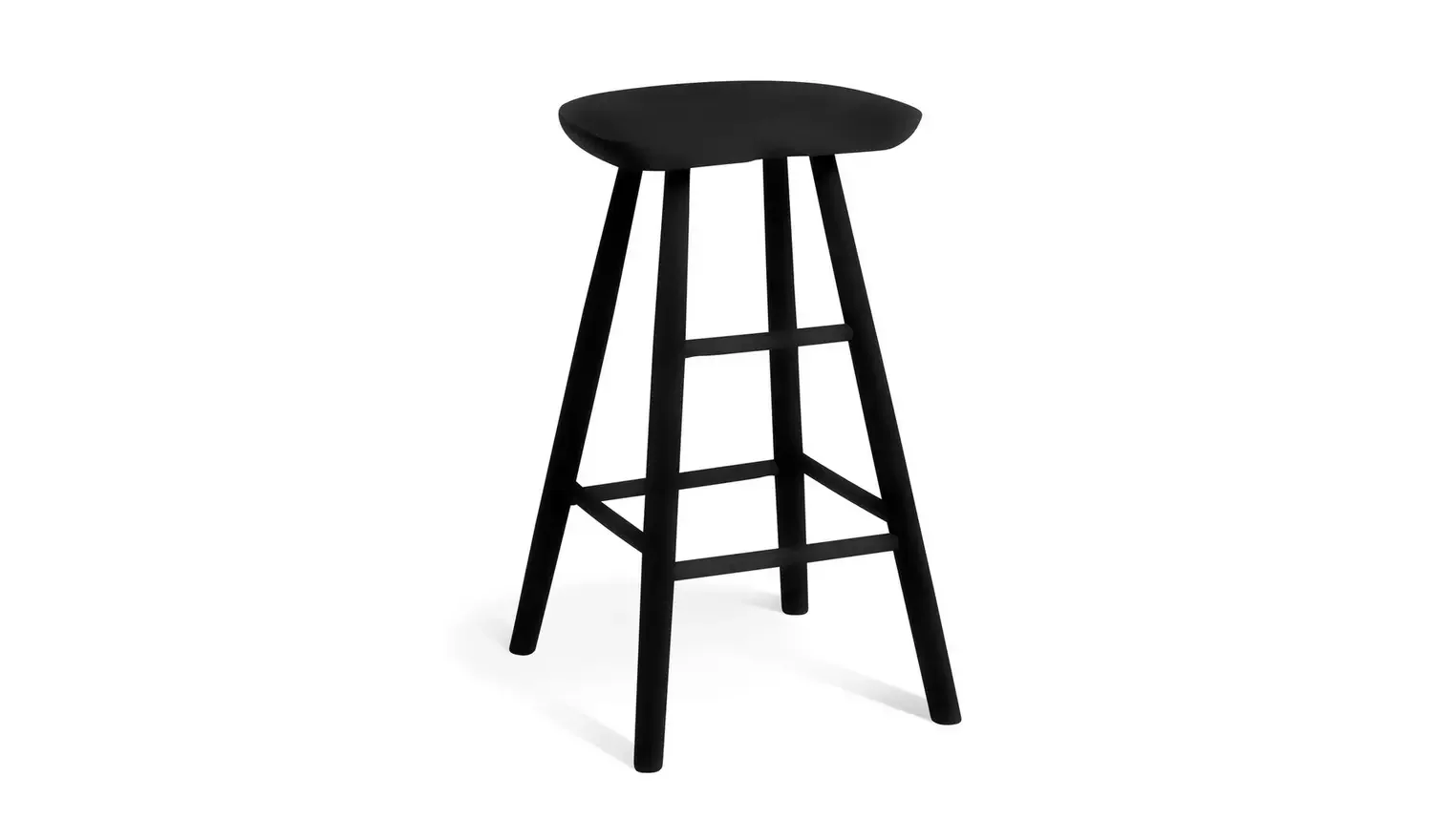 Black stool set prop