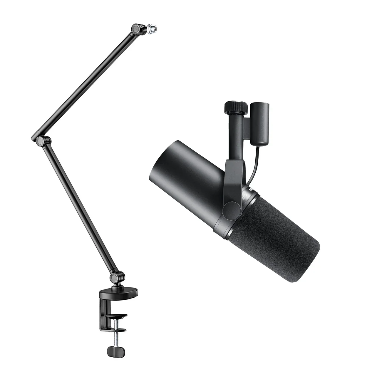 Shure sm7b (Podcast mic) with table top stand or table top boom arm