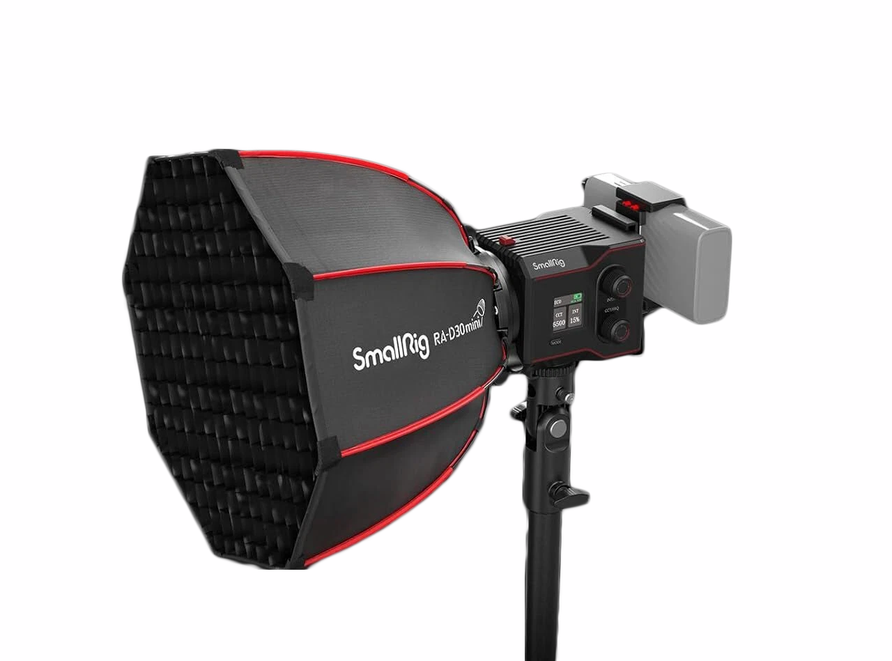 SmallRig RC 60B COB LED Video Light with mini soft box
