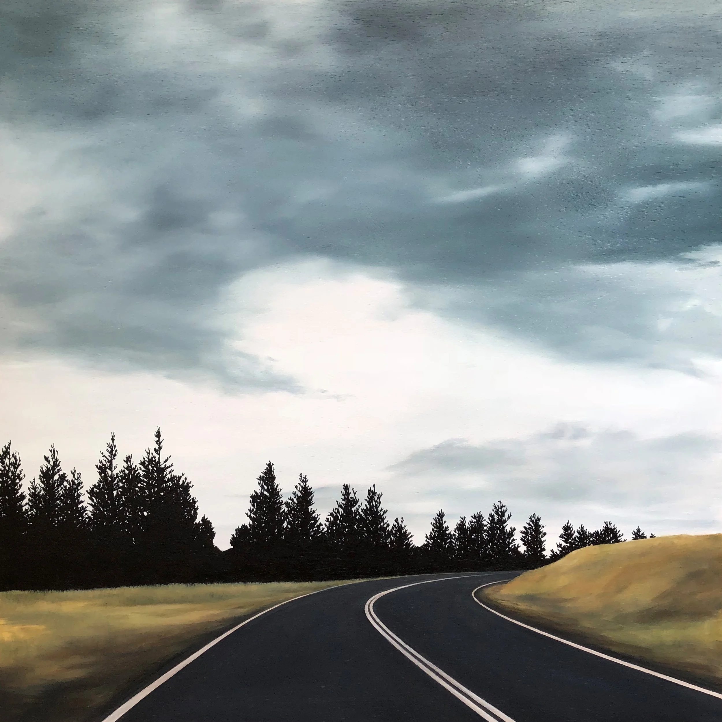 Towards the Pines 2017 80x80 oil on plywood.jpg