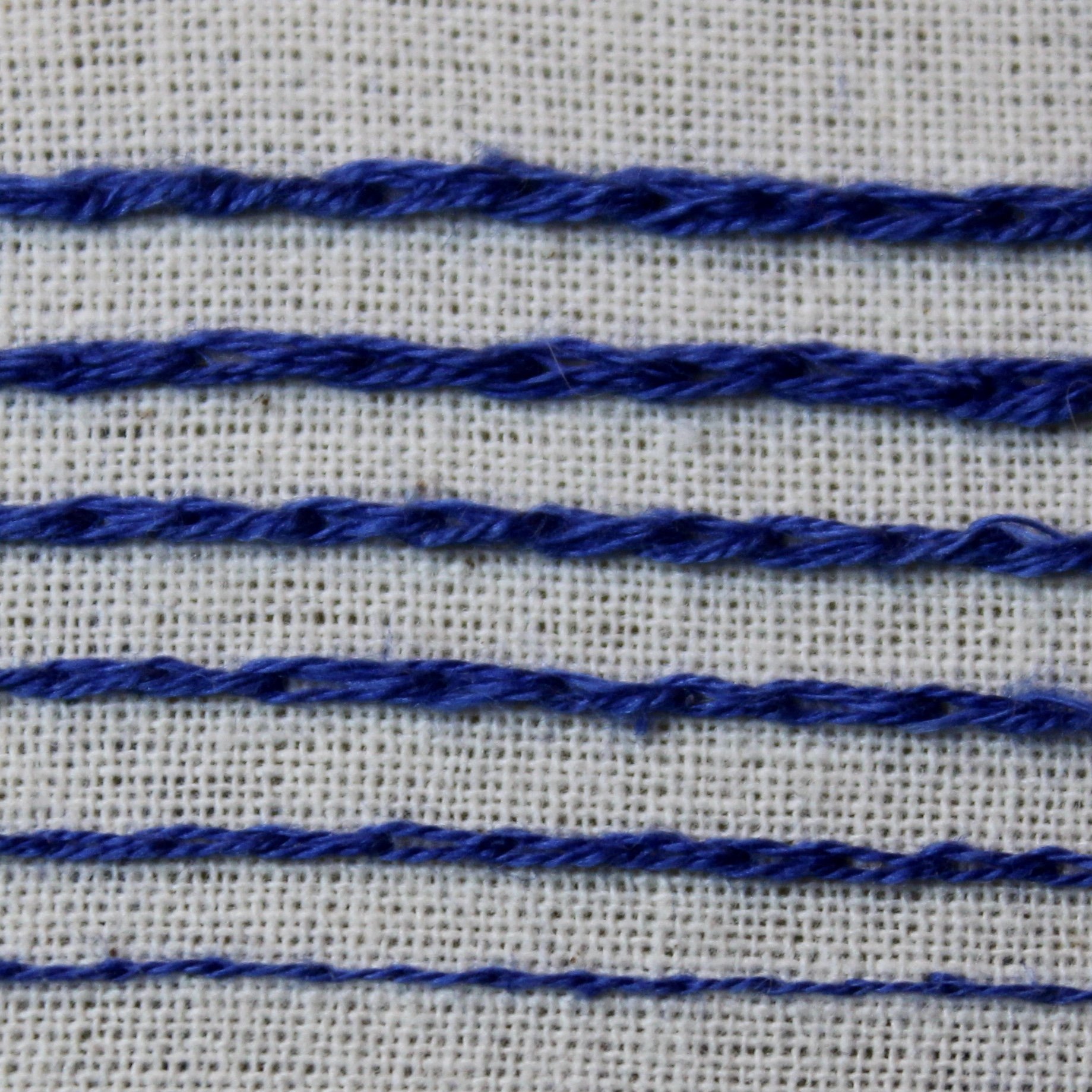 How many strands of thread should you use?