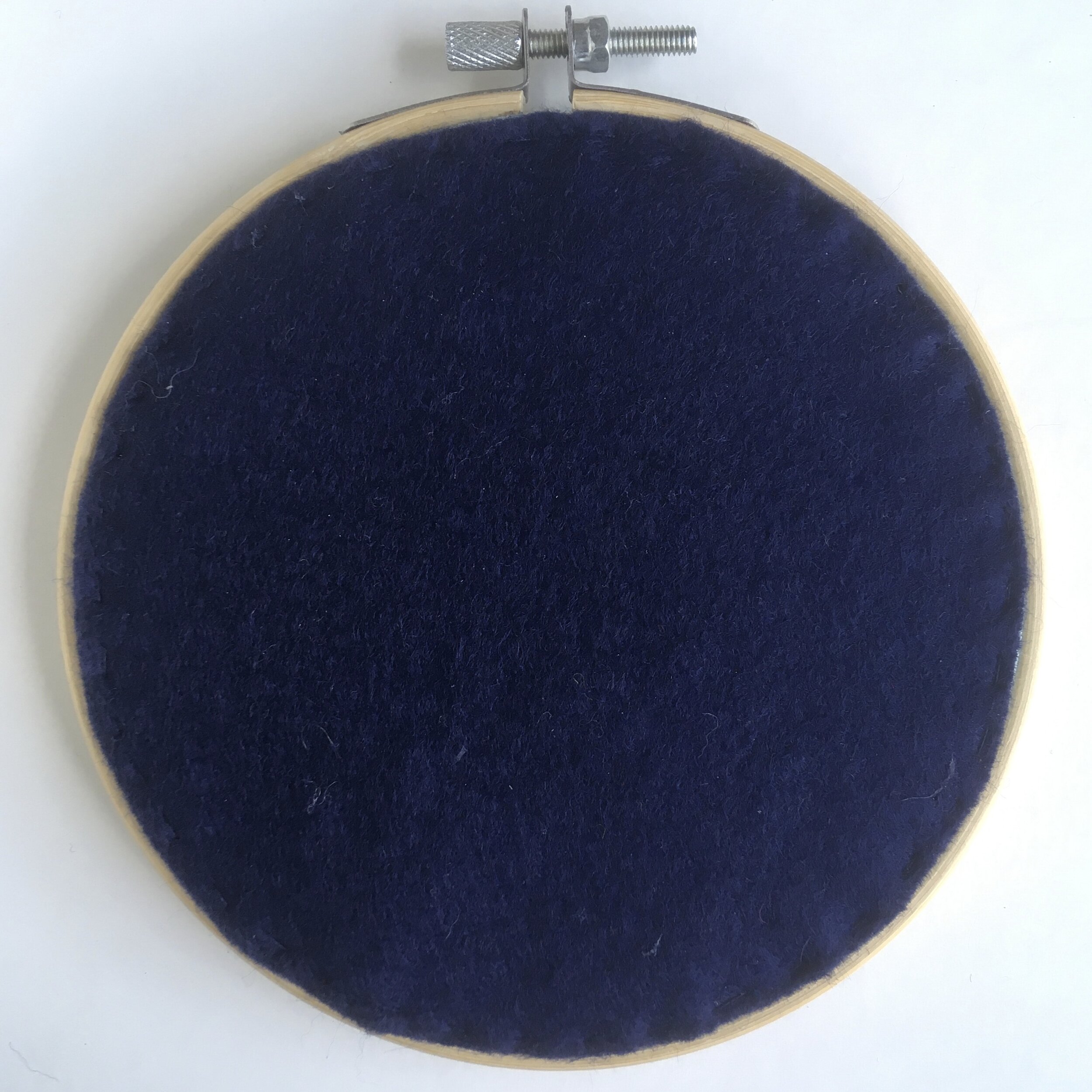 Finishing the Back of Hooped Embroidery