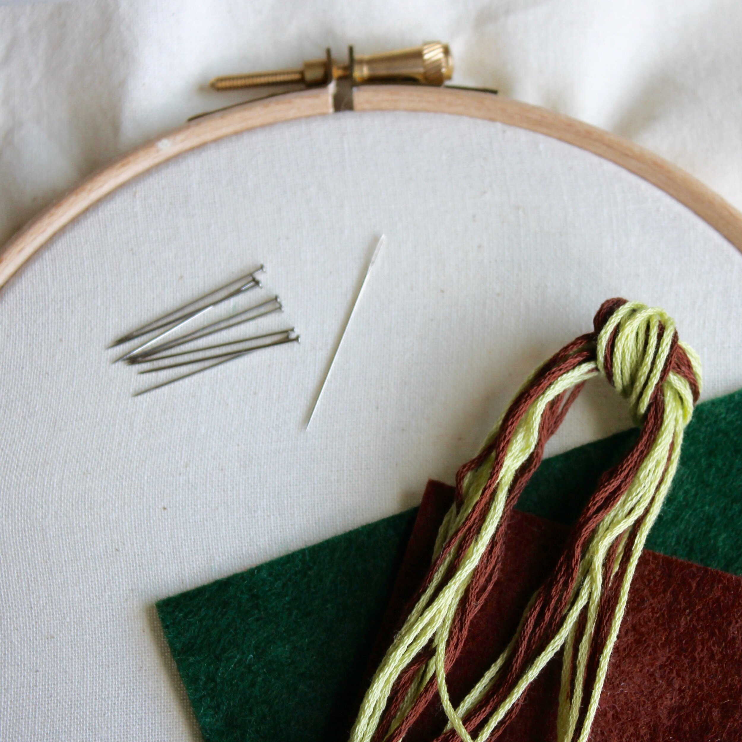 Elephant Ear Plant Embroidery Kit — Embellished Elephant