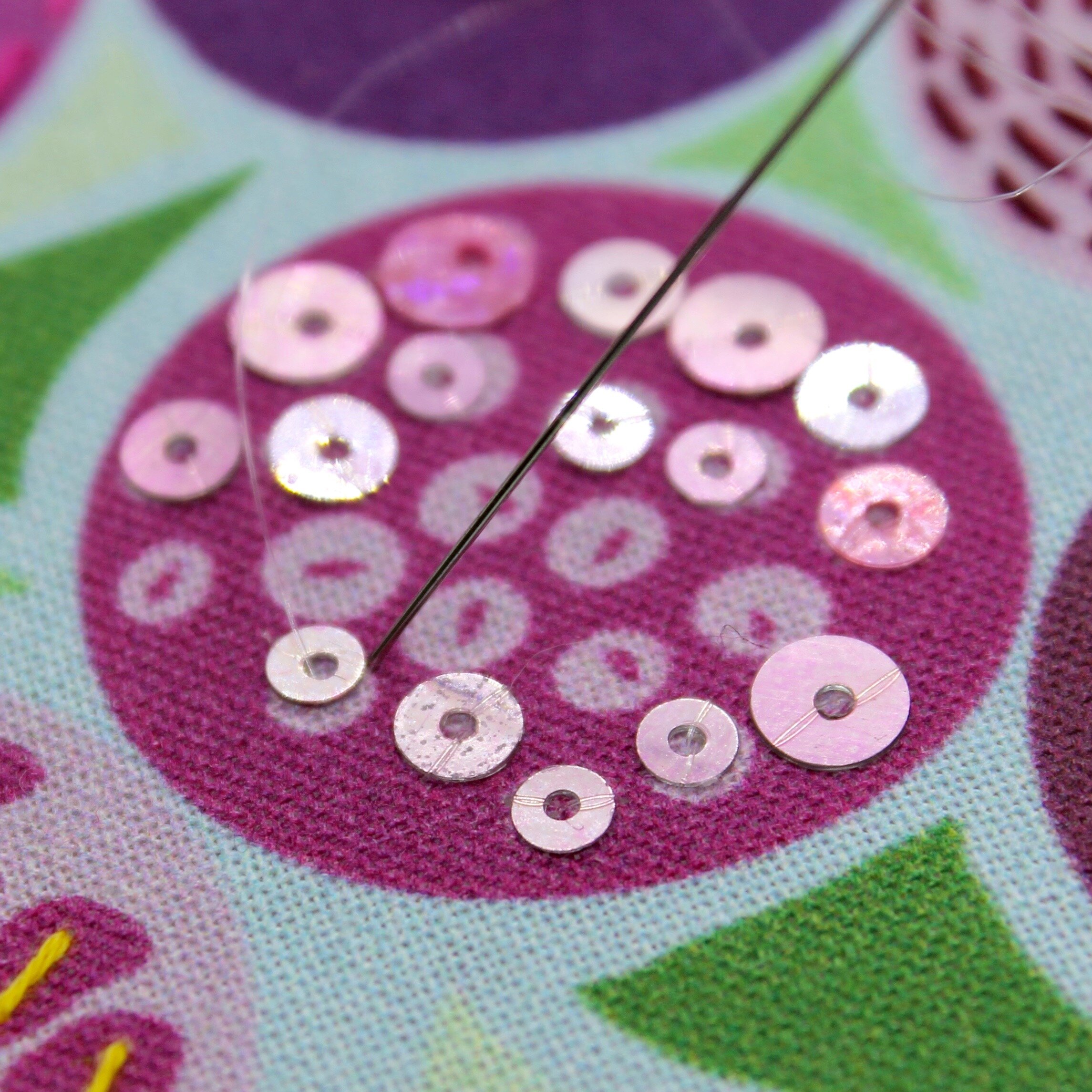 Floral Embellished Stitch Sampler Embroidery Kit — Embellished Elephant