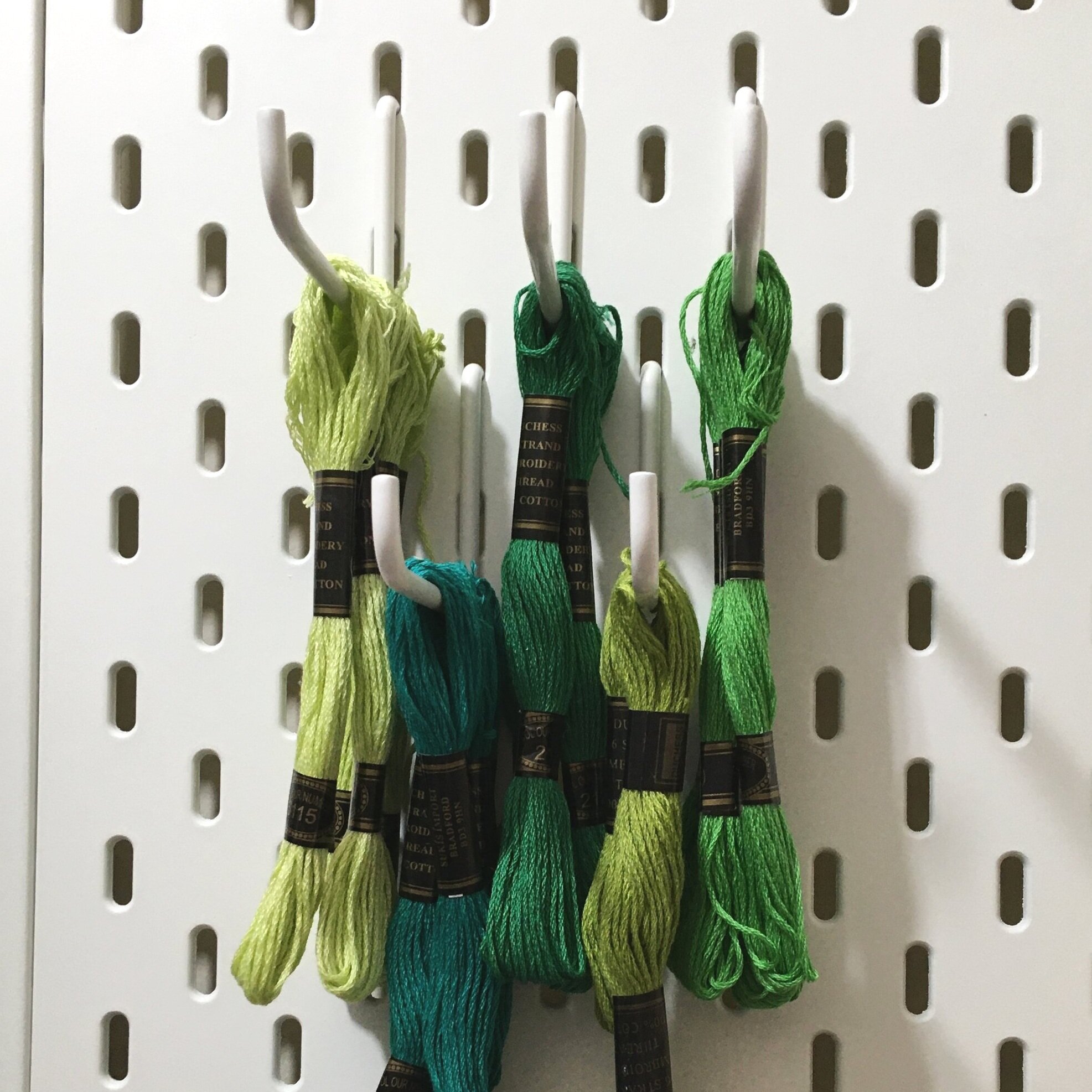 How I store my embroidery thread
