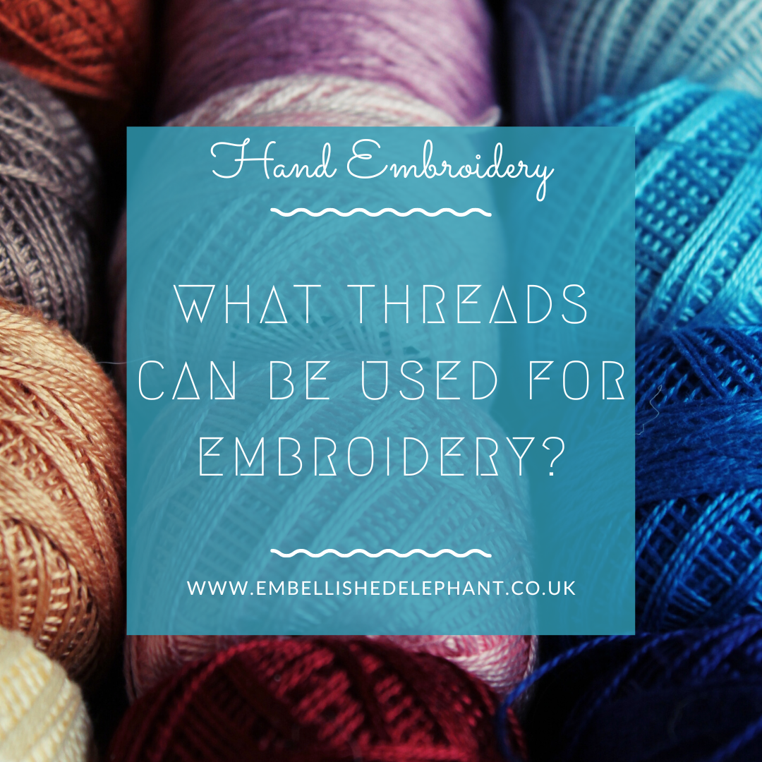 5 Main Types of Machine Embroidery Thread & When to Use Them