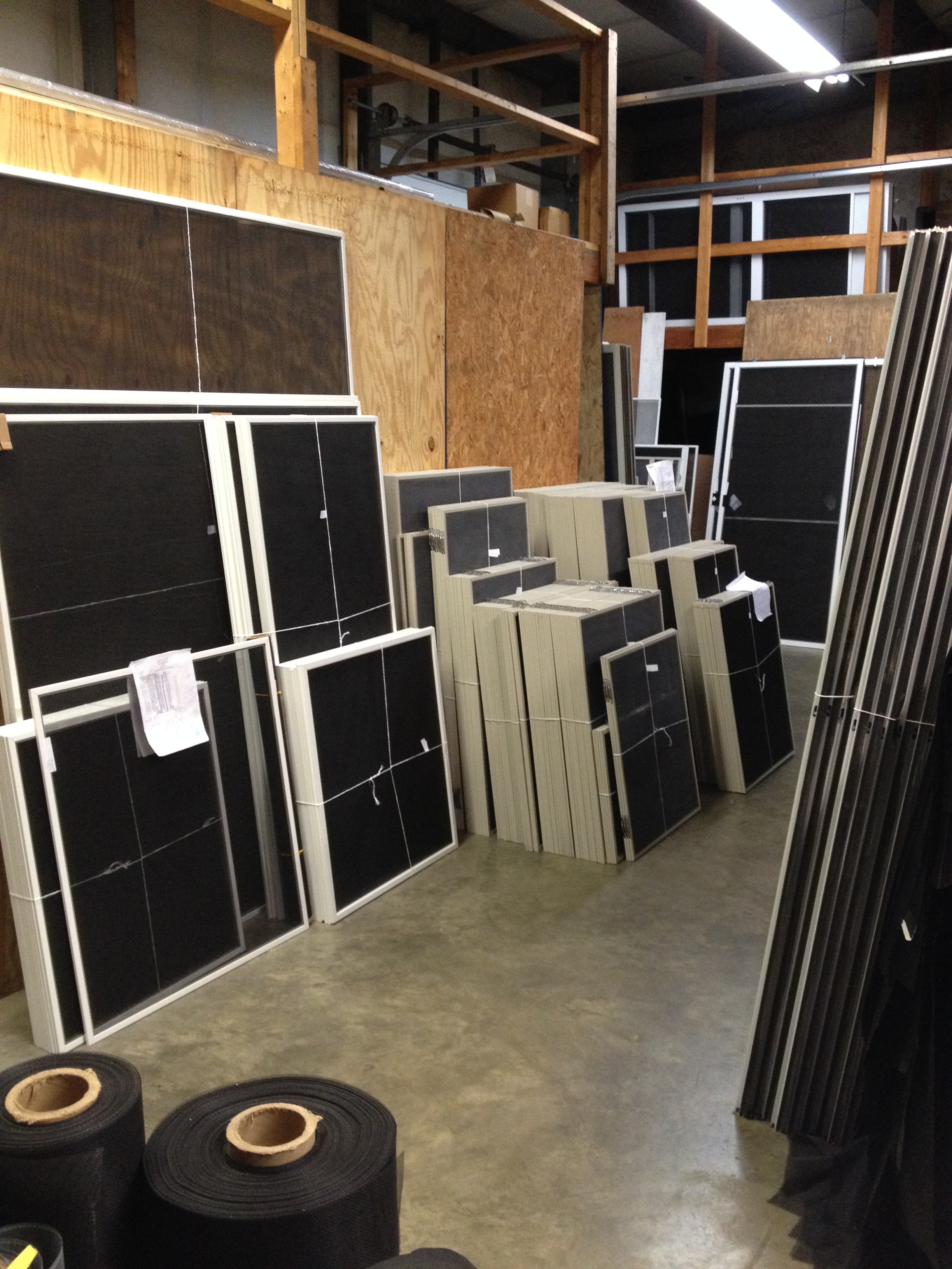 Window Screens Ready to Ship