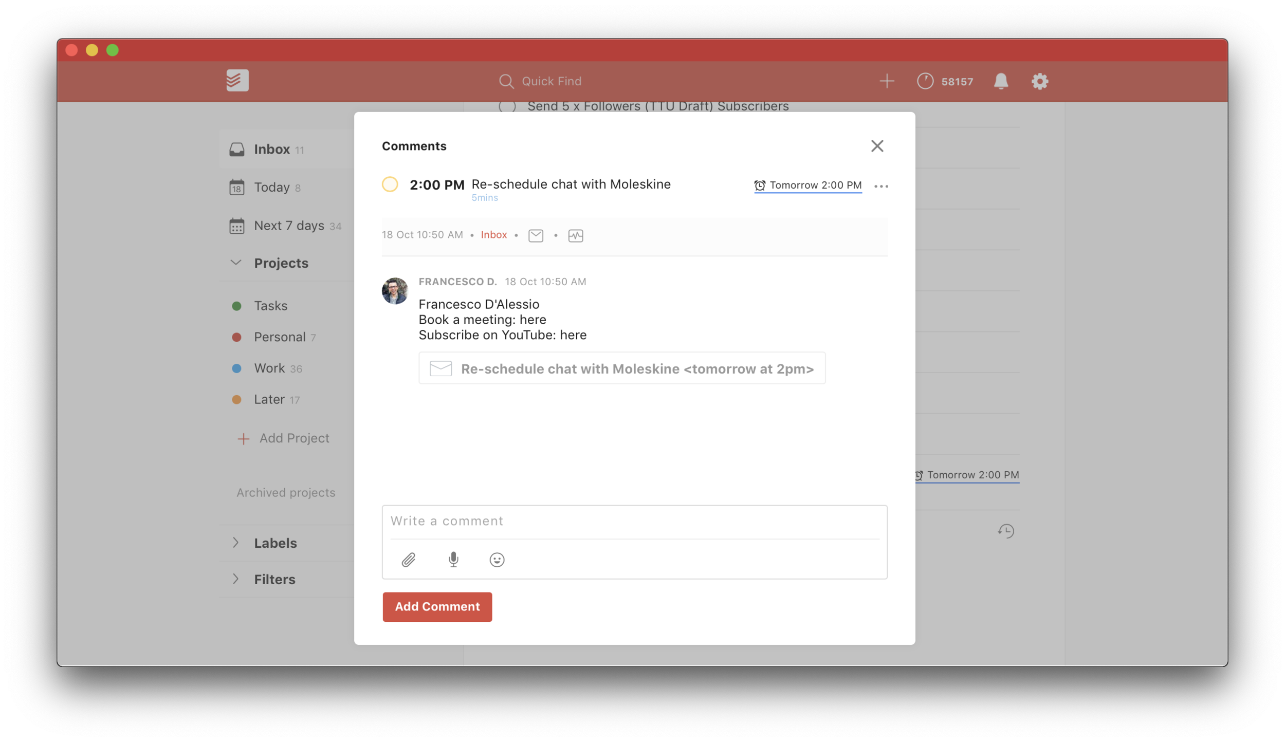 email to todoist email to todoist
