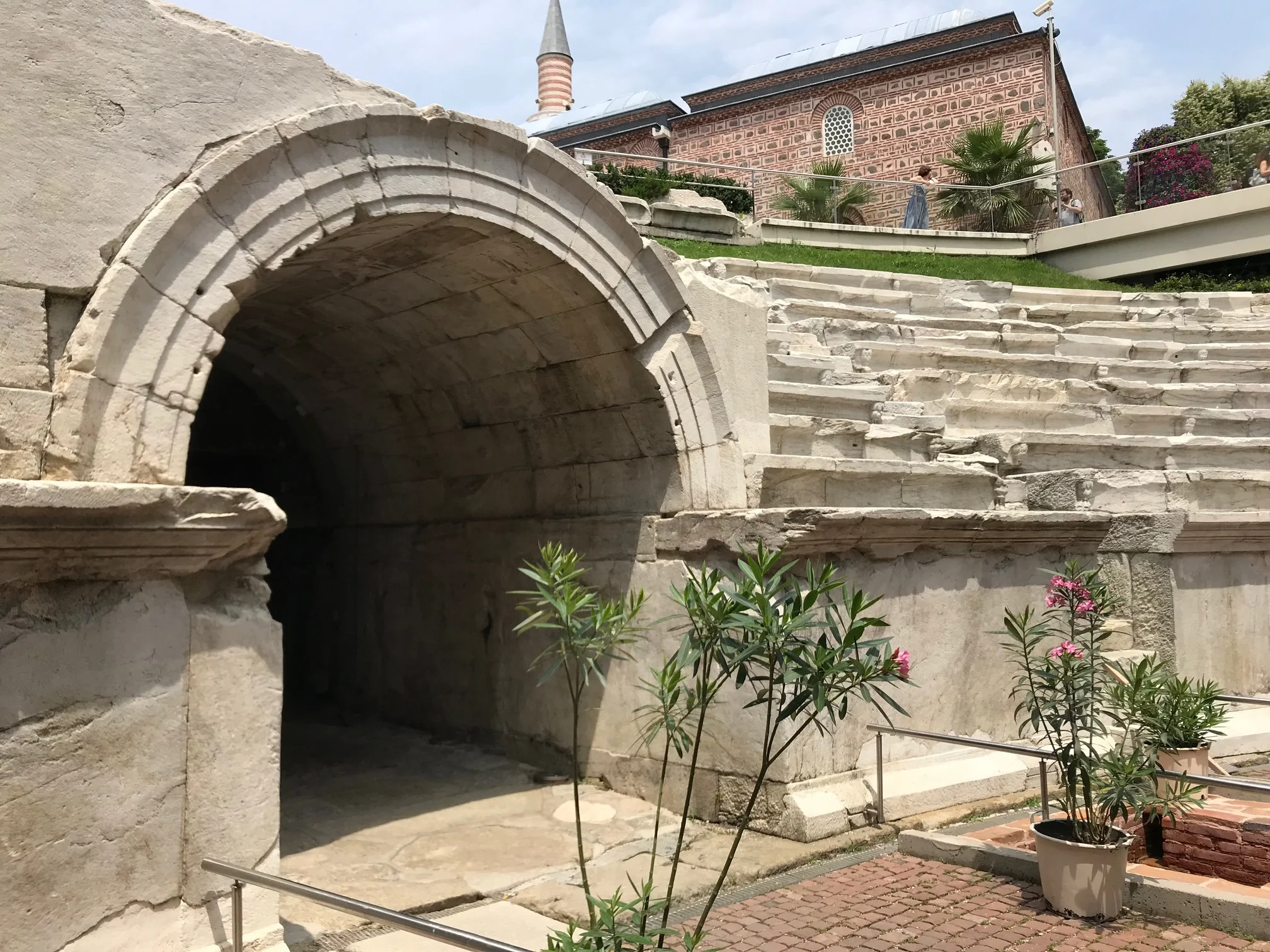 Some of the ruins in Plovdiv are from the 100s. That's right, only 2 "0"'s.
