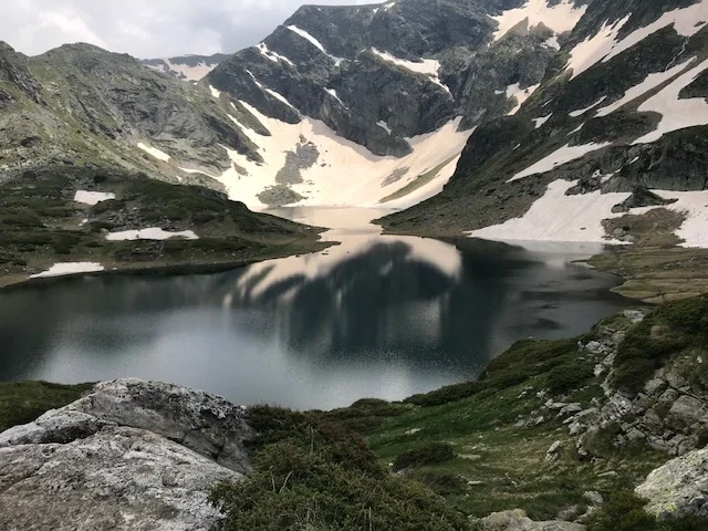 Mother Nature paints a landscape in the Rila Mountains of Bulgaria