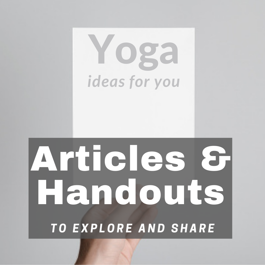 Dharma Kshetra Yoga Articles, Handouts and Worksheets