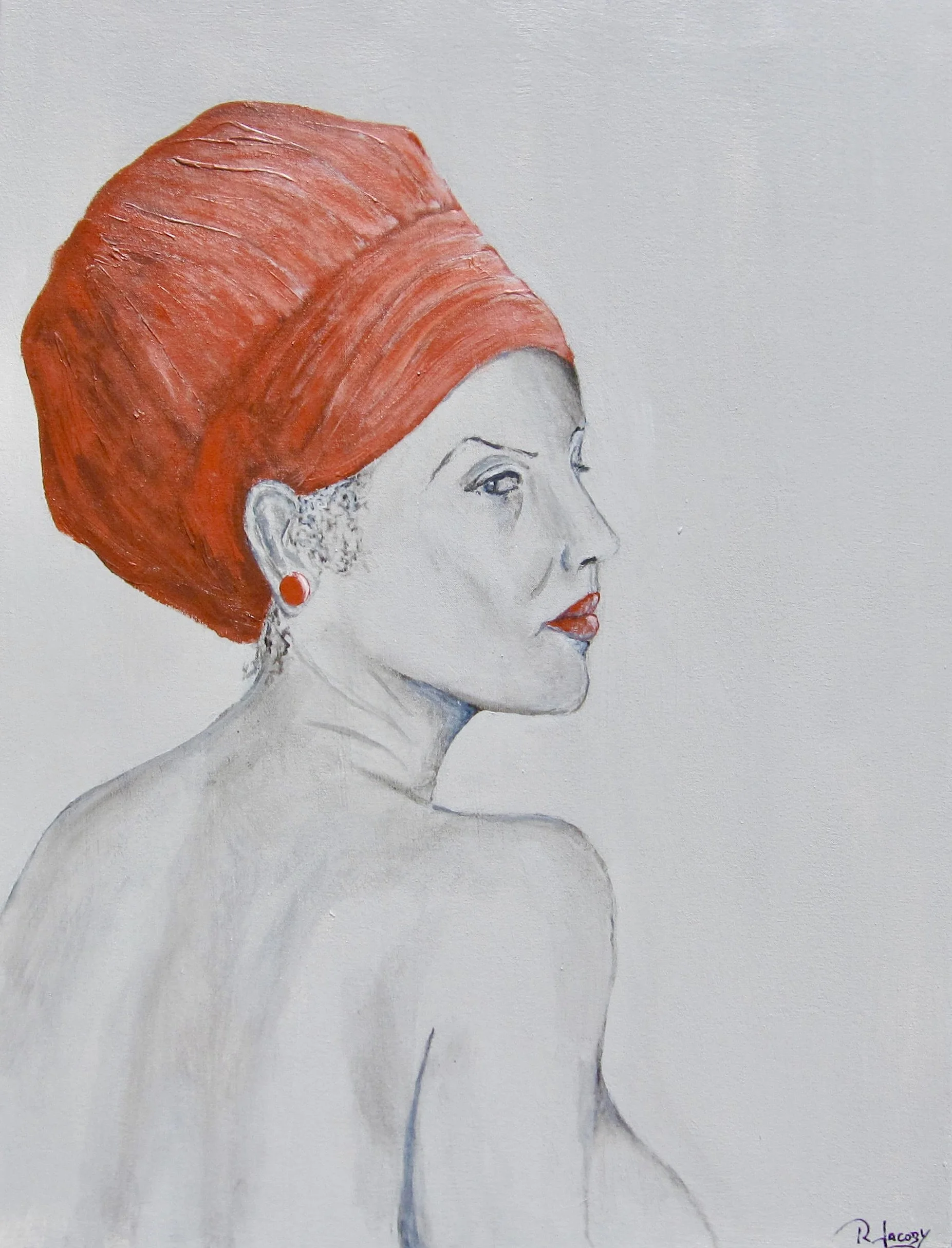 Scarlet hat