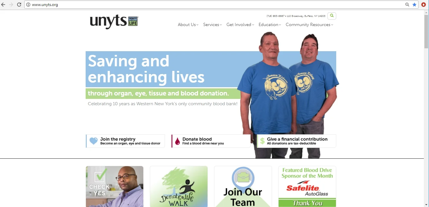 Unyts Website