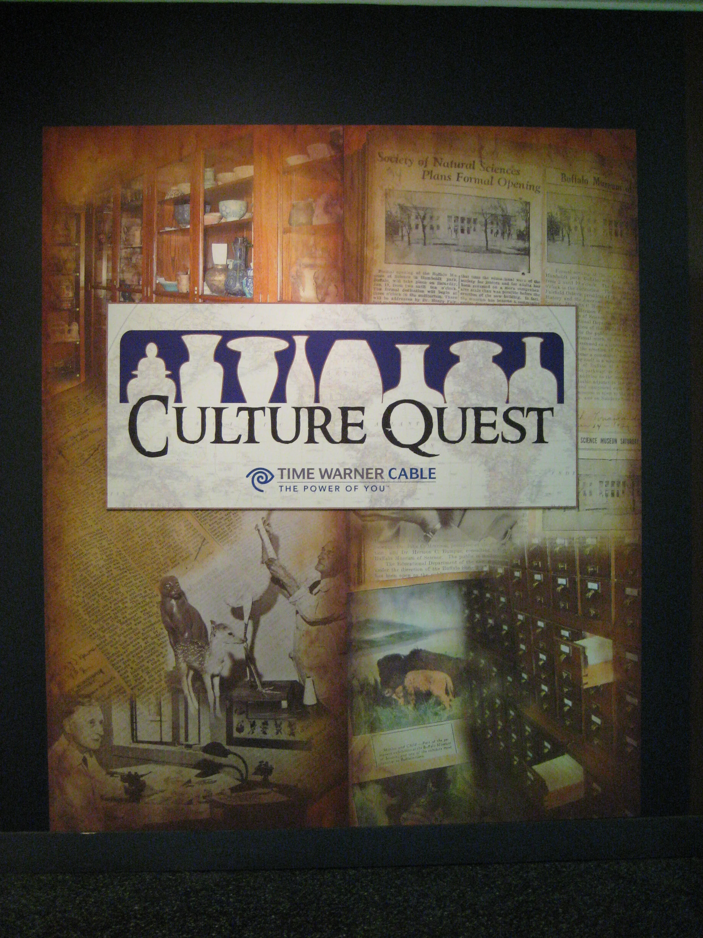 CULTURE QUEST EXHIBIT at the Buffalo Museum of Science