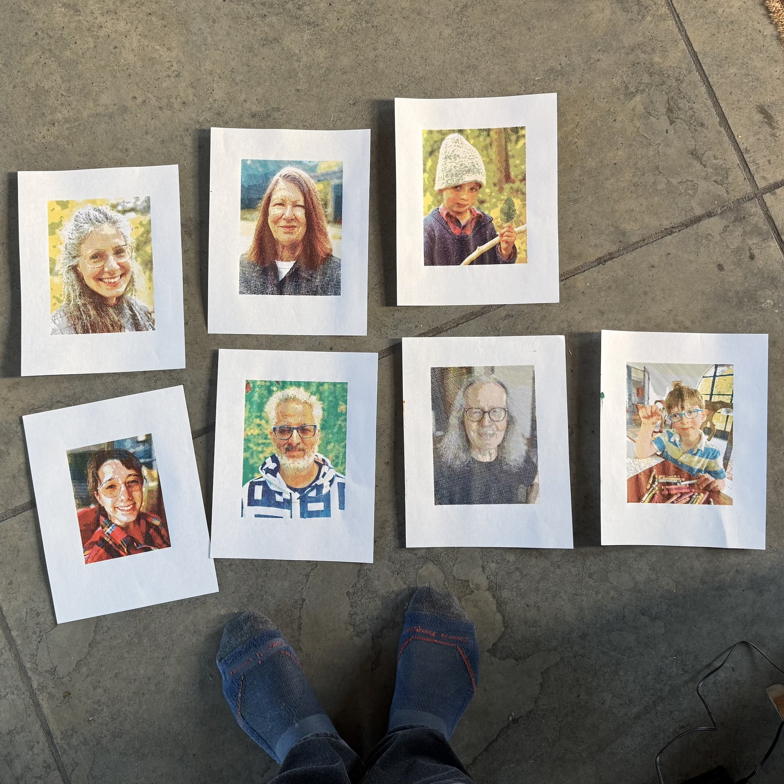 Family Plotter Portraits 2026