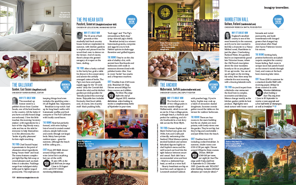 I regularly contributed to the magazine travel sections