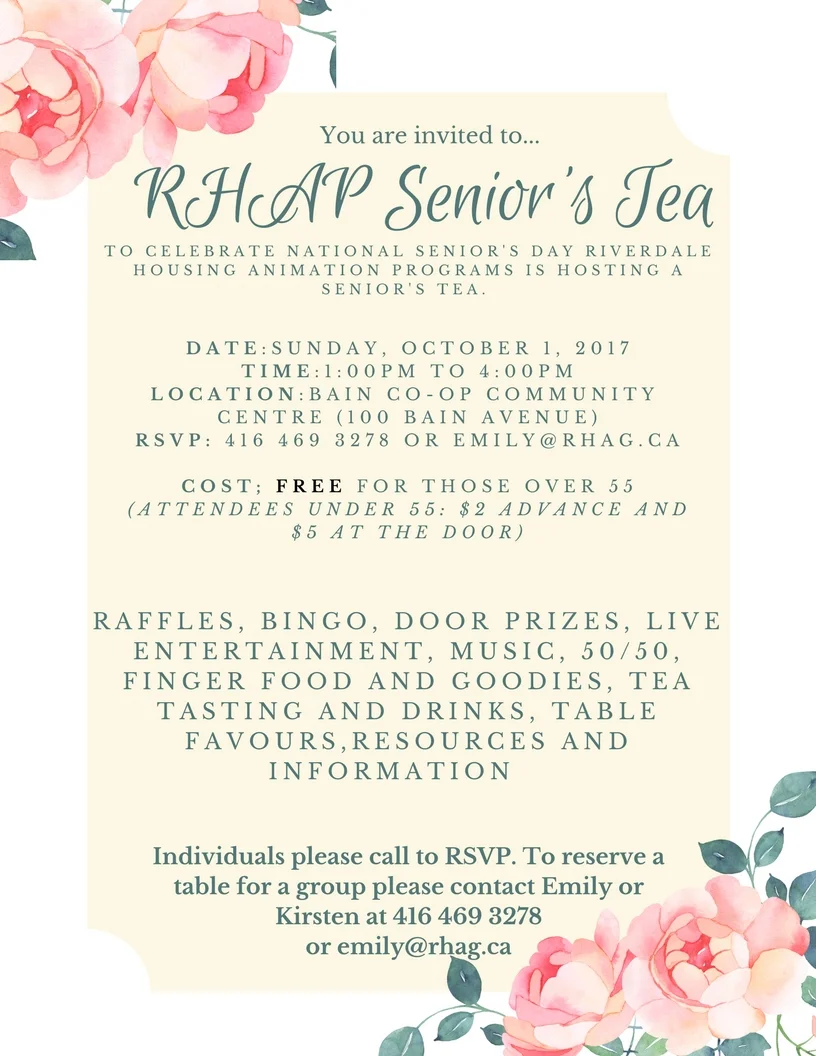 Senior's Tea