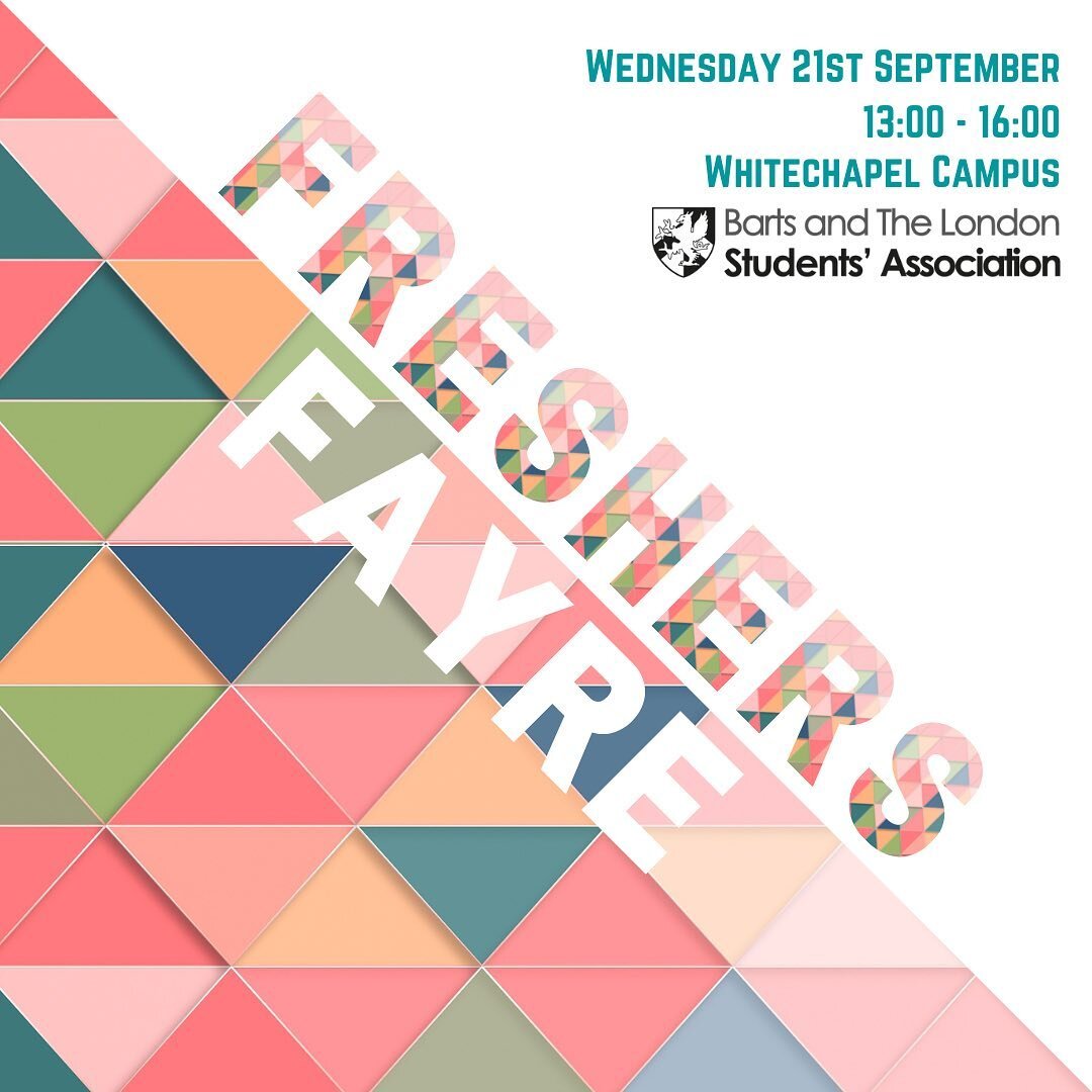 A key event in the Fortnight, Freshers' Fayre takes place all around the Whitechapel Campus so that you can see, talk to and join the huge amount of sports, societies and volunteering groups you might want to get involved in!