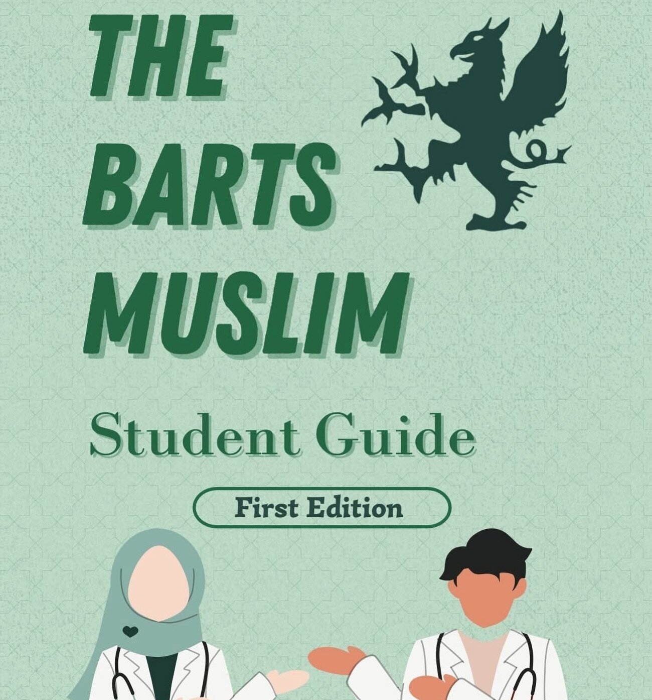 ✨We are excited to announce that you will be able to collect your own copy of the first edition of the *Barts Muslim Student Guide* which is aimed at all Barts Muslims, freshers to finalists. 🧠 

🤝It is enriched with a lot of advice and information