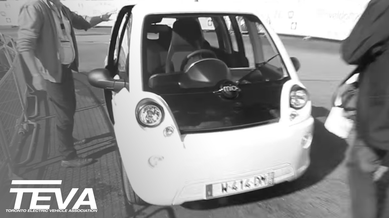 Mia Electric car test drive in London UK