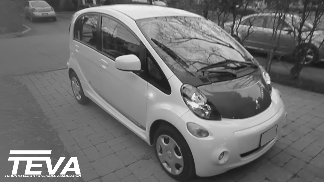 2012 Mitsubishi IMIEV electric car test drive