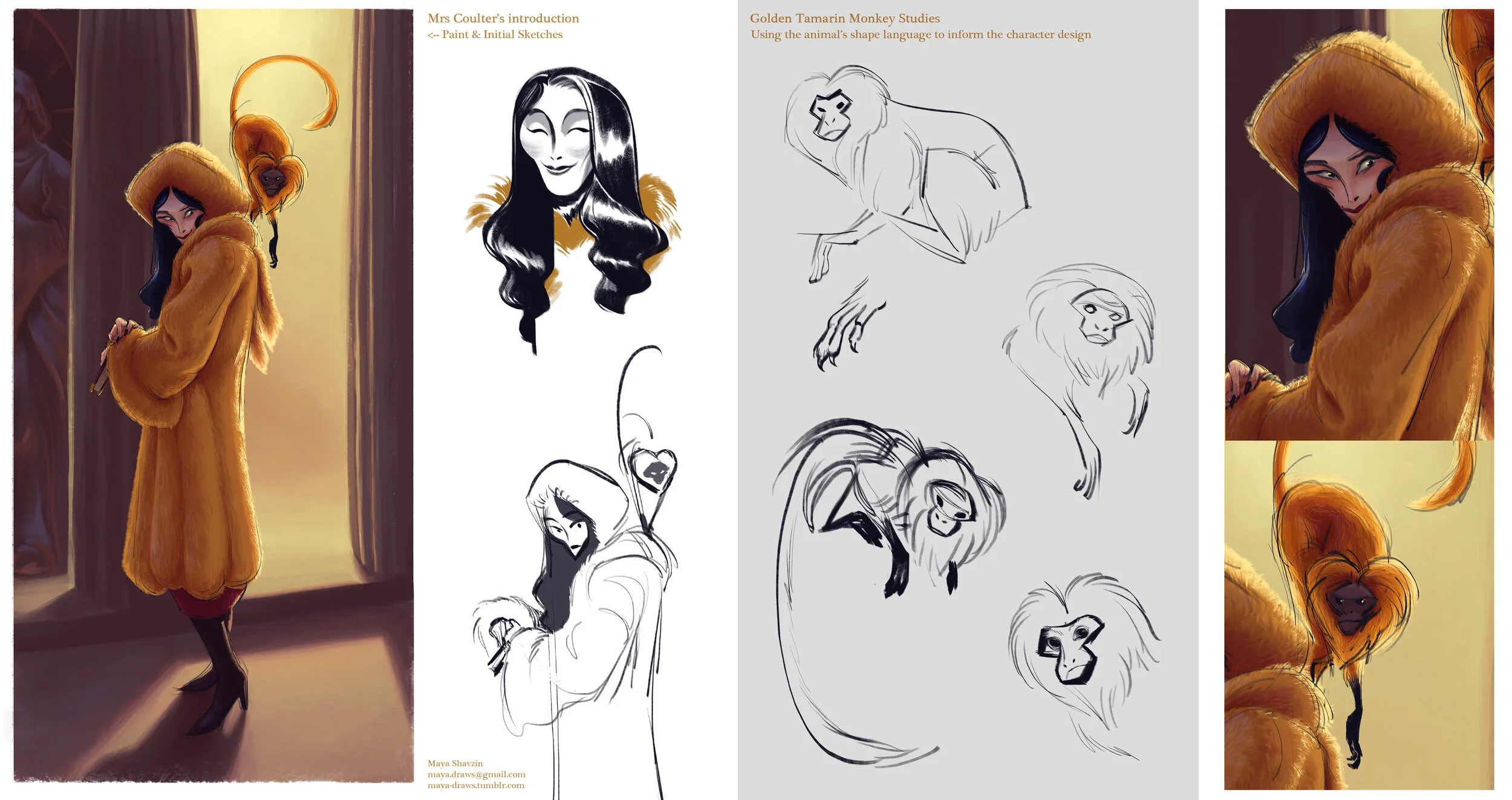 Mrs Coulter  - Character Exploration