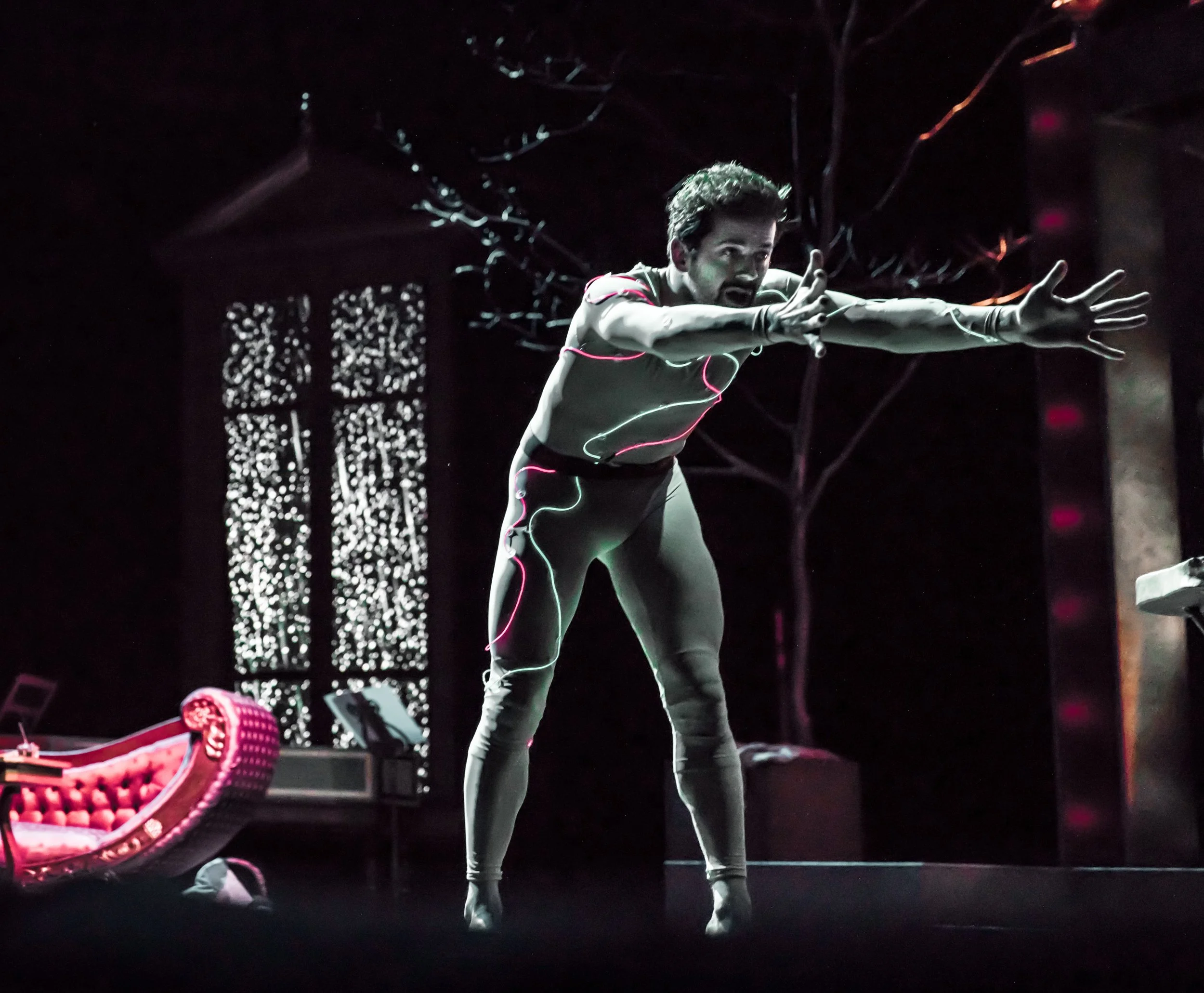 “A dazzling musical and multimedia paean to human aspiration, will send you into the stratosphere.” - The New York Times