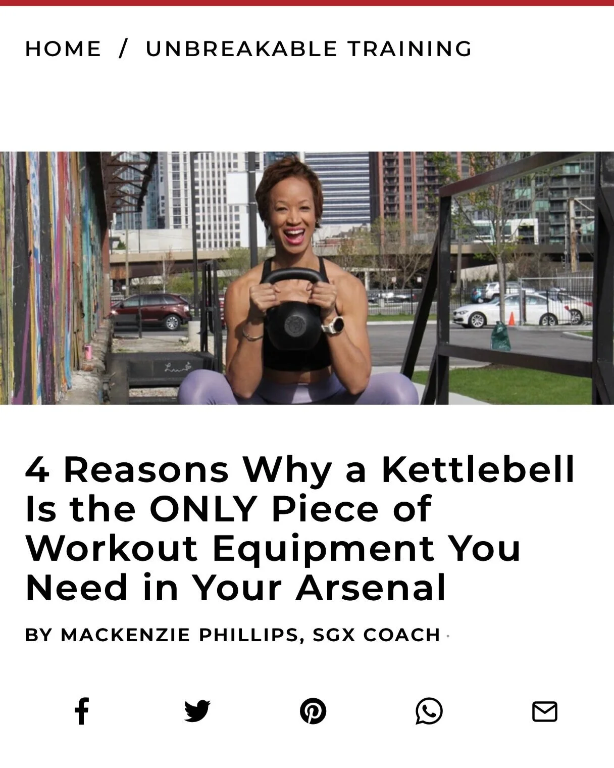 4 Reasons Why a Kettlebell Is the ONLY Piece of Workout Equipment You Need in Your Arsenal