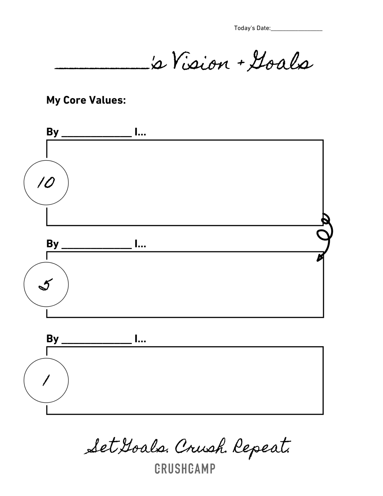 Using Goals To Re Frame Your Reality Crushcamp