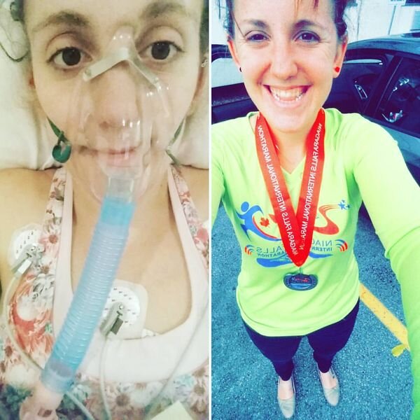 2016 - Lemtrada treatment to half marathon in 3 months