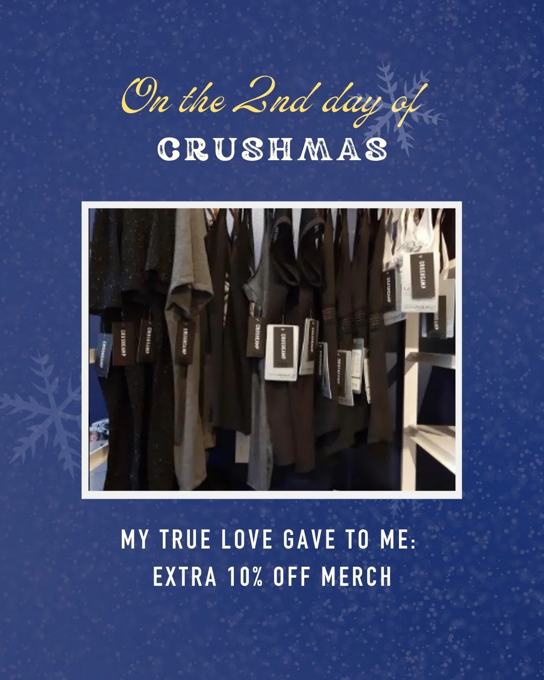 Want to crush your Christmas shopping list and save $$$ doing it? We&rsquo;ve got you covered!

TWO DAYS ONLY pop into the studio and receive an extra 10% off your purchase🎁
(ends Monday)

PS: you can be on your own list too😉

.
.

#yycsmallbusines