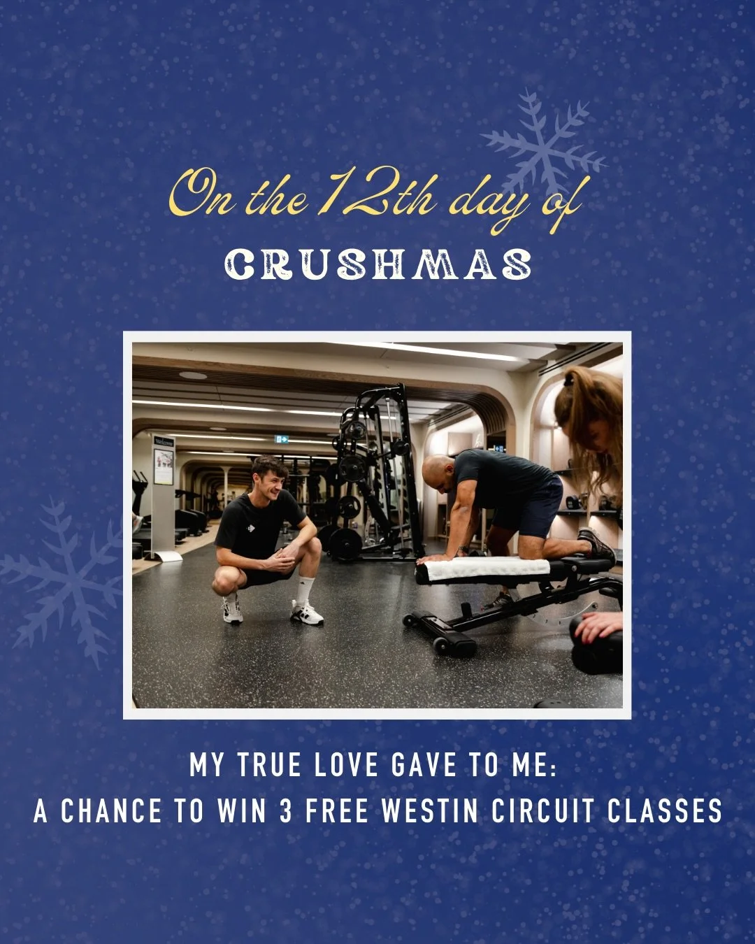 GIVEAWAY - Enter to win a 3-CLASS PACK to our brand new 60-min Functional Strength Circuit Classes at the Westin Downtown 🥳

Classes resume Jan 8th and run every Thursday at 5:15pm with Paul. 

Best part? All Westin Classes in Jan + Feb includes 90 