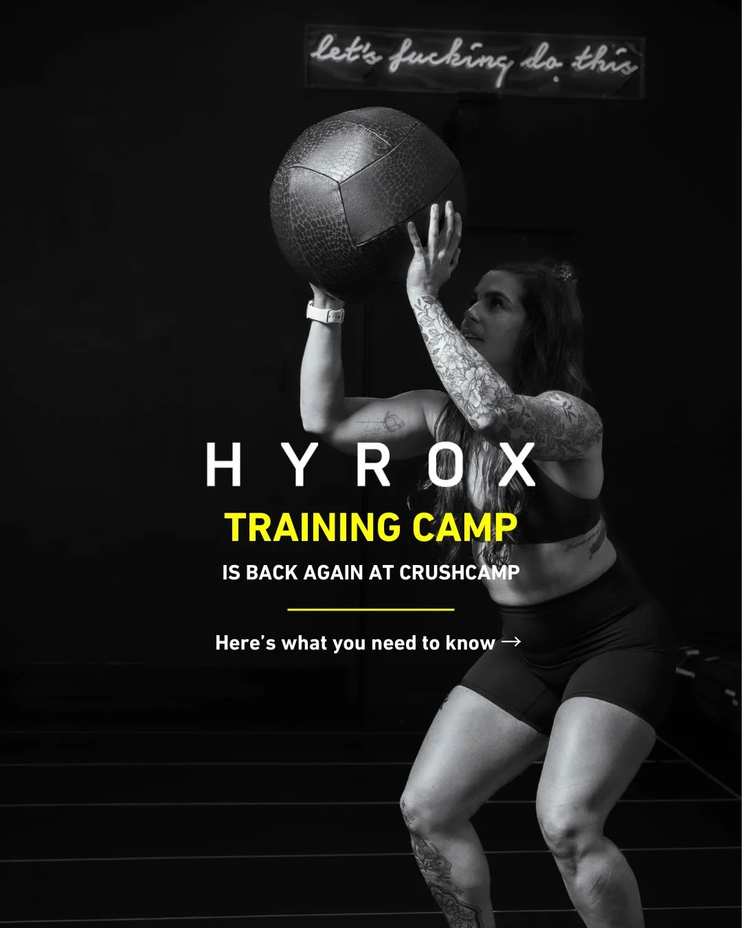 Calgary! Train HYROX in-person starting JAN 7th. 

Because if you&rsquo;ve got HYROX on your 2026 bingo card, you need a community of people to train with🔥

8 weeks Training Camp
2x weekly sessions in-studio
Complementary 8 week running + strength p