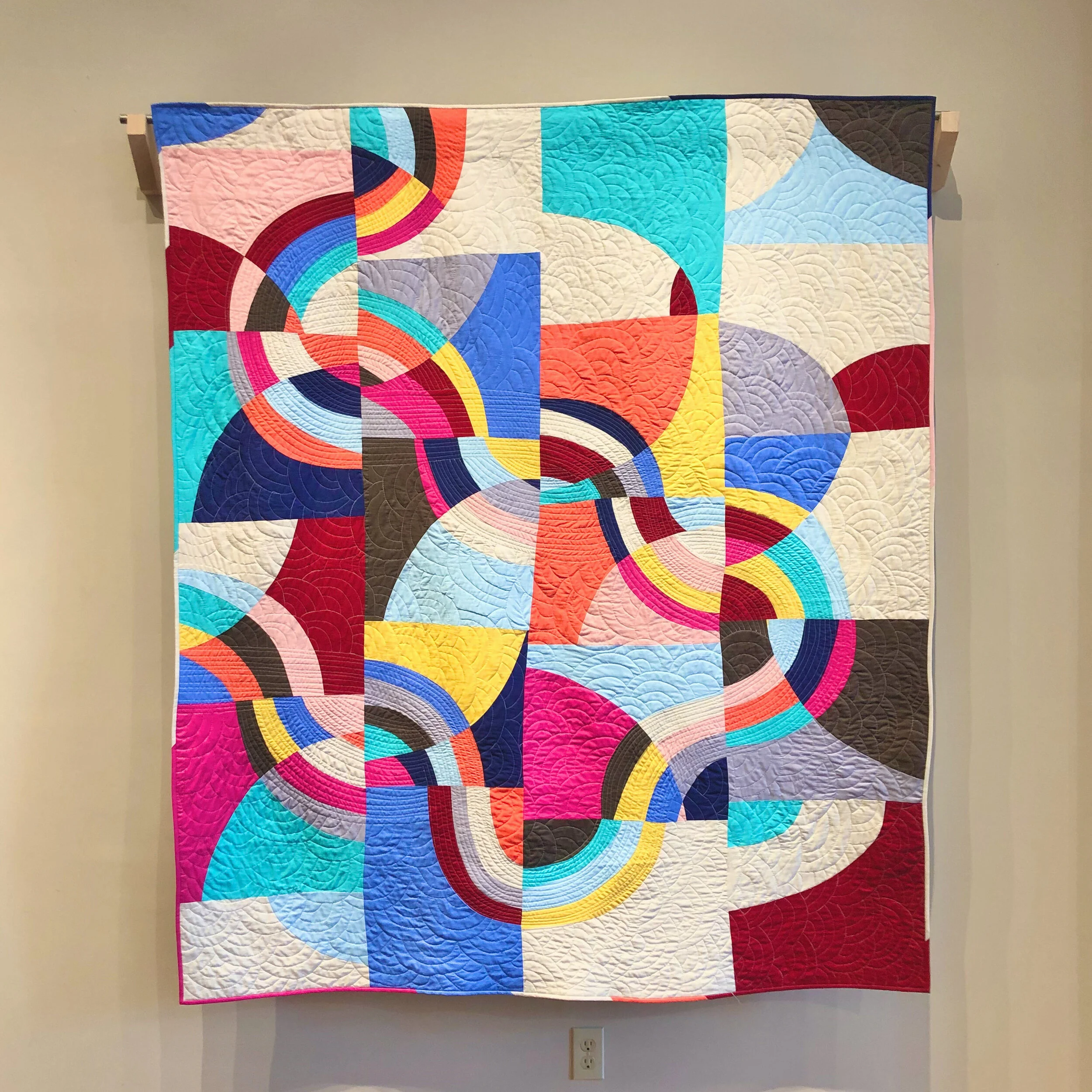 Pineapples Are in My Head Quilt