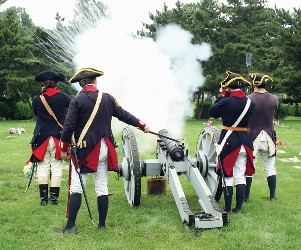 Reenacting Cannon Artillary Photo