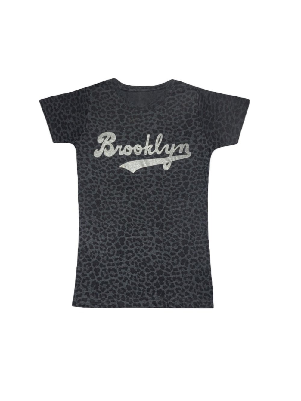 Ladies Brooklyn Dodgers Animal Print T-shirt. — brooklynite designs.