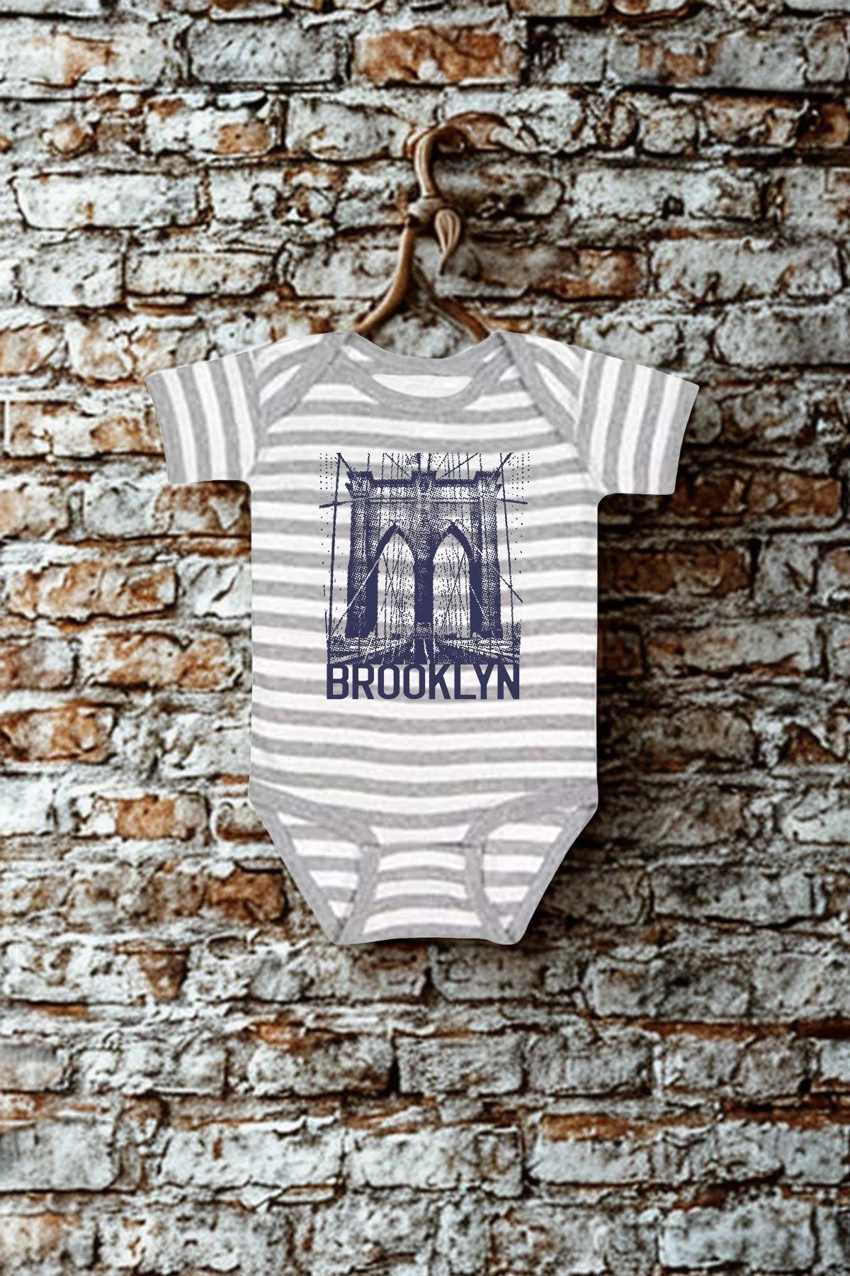 Babies Brooklyn Bridge Bodysuit.