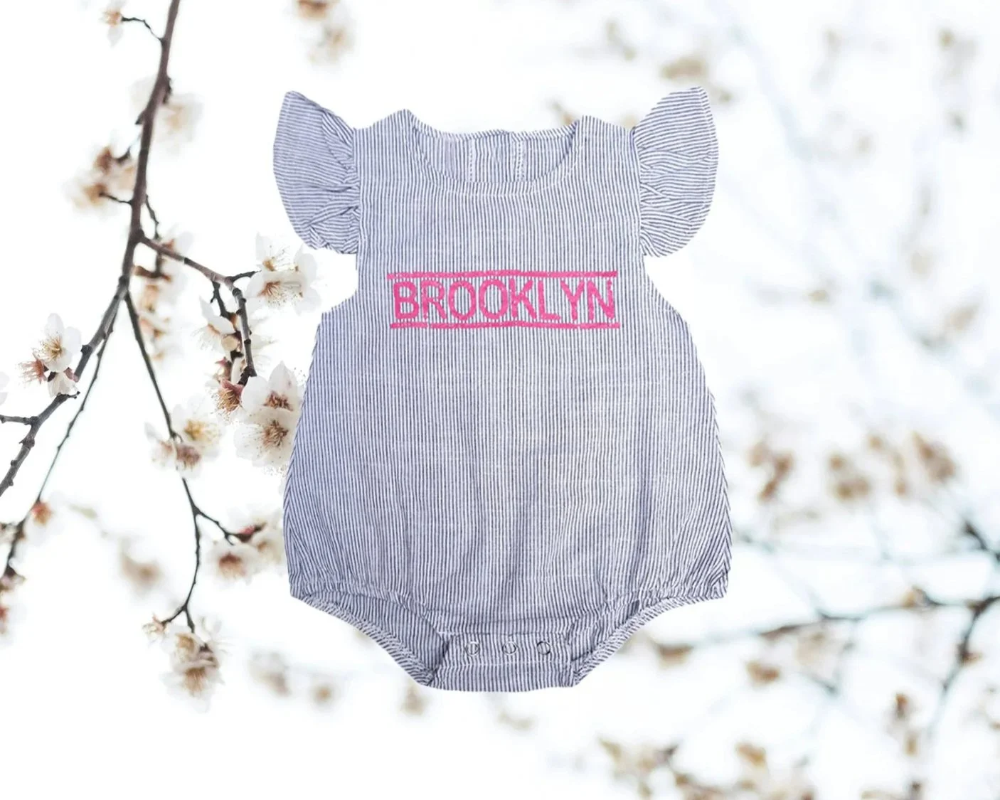Babies Brooklyn Vintage Bars Dress Bodysuit.