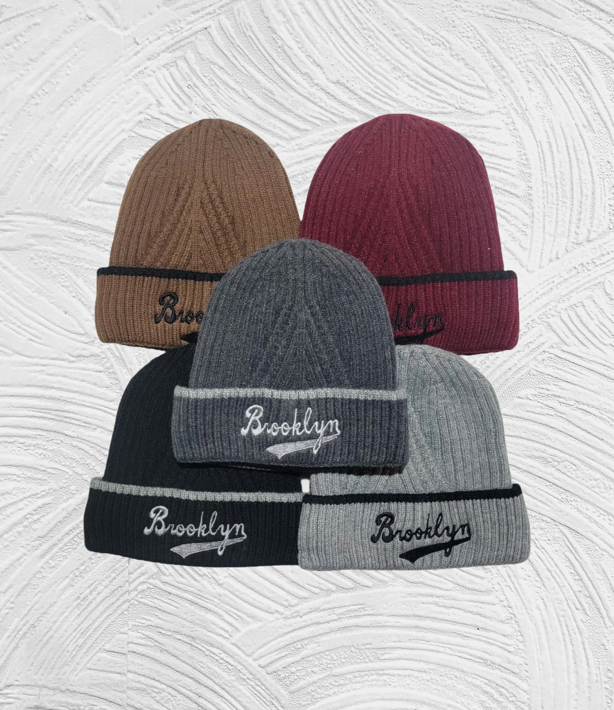 Brooklyn Dodgers Winter Knit Beanie Hats.
