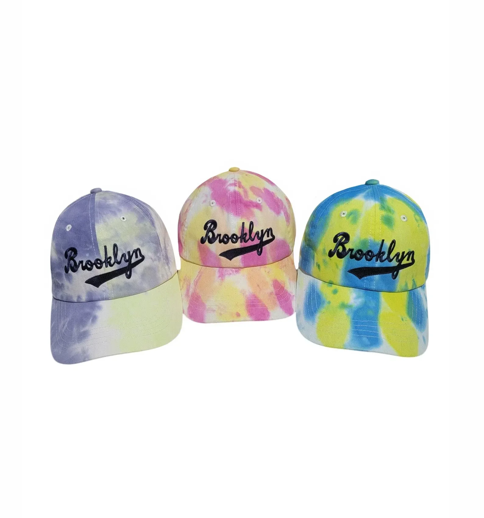 Adults Brooklyn Dodgers Baseball Tie-Dyed Cap. Special Edition.