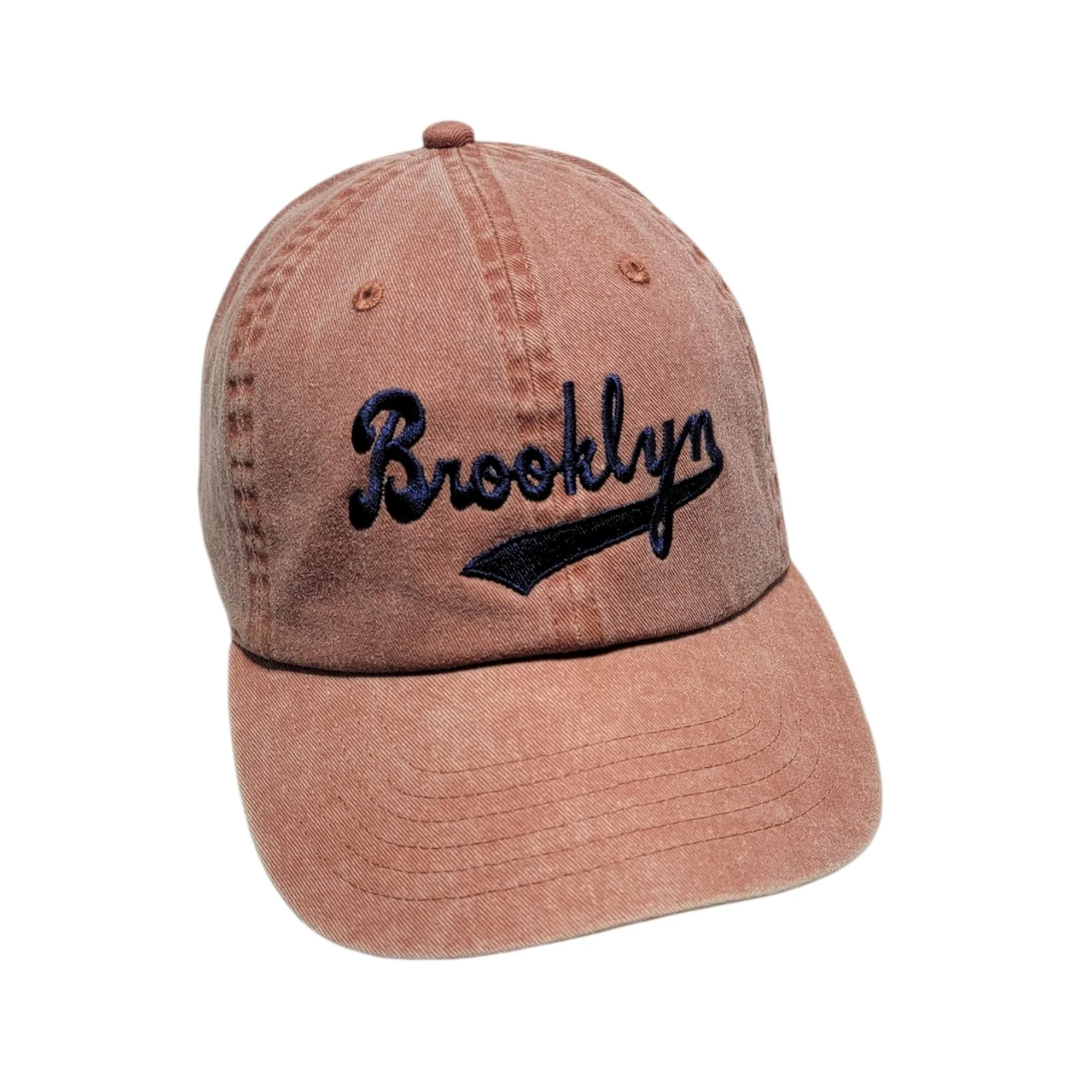 Hat baseball Brooklyn script adults