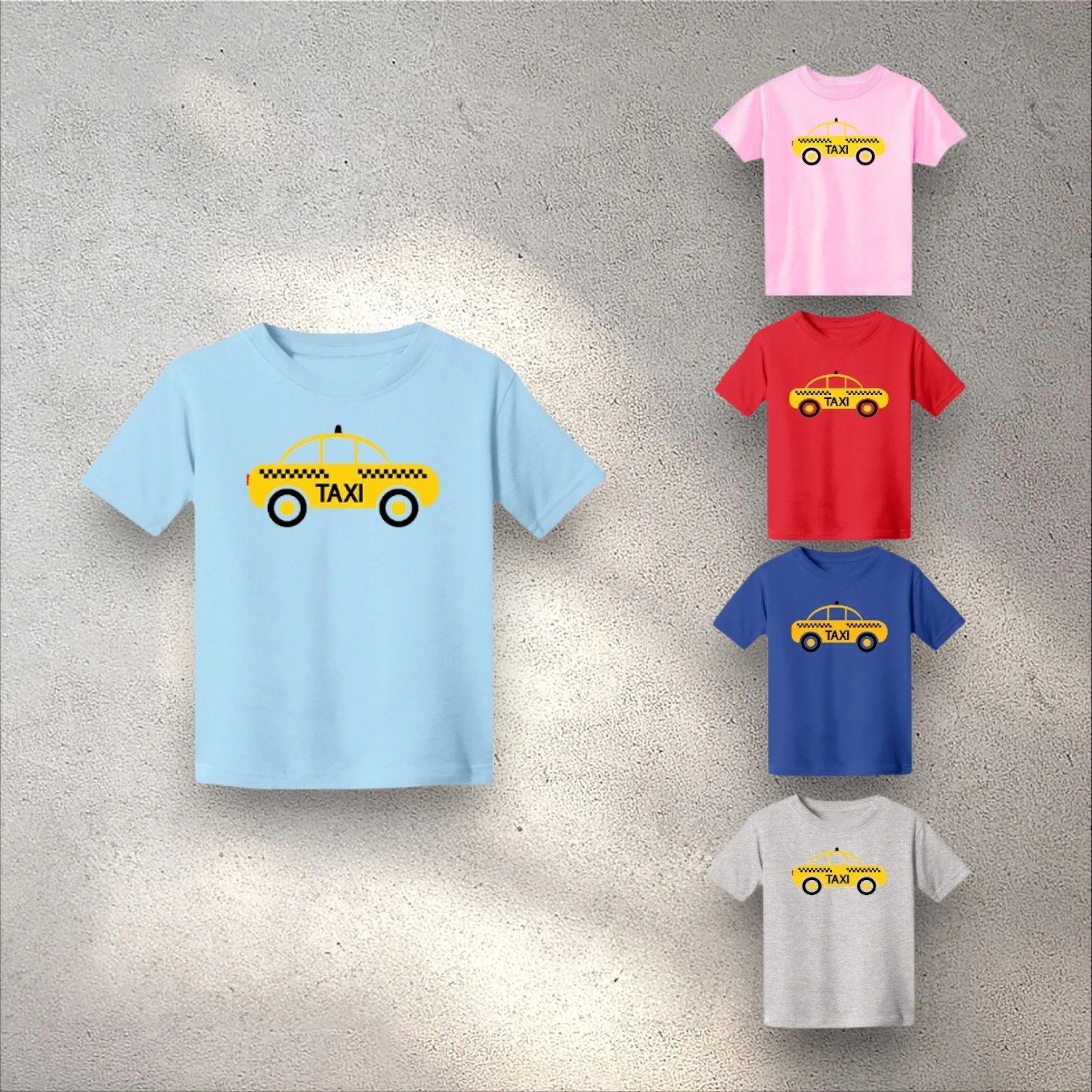 Toddlers NYC Yellow Taxi T-shirt.