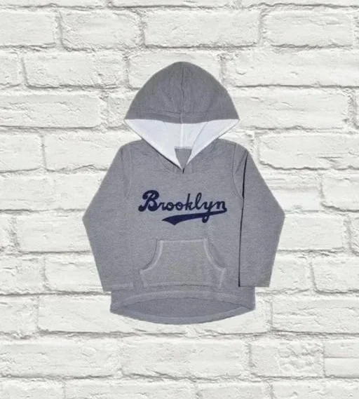 Toddlers Brooklyn Dodgers Script Hoodies with Pocket.