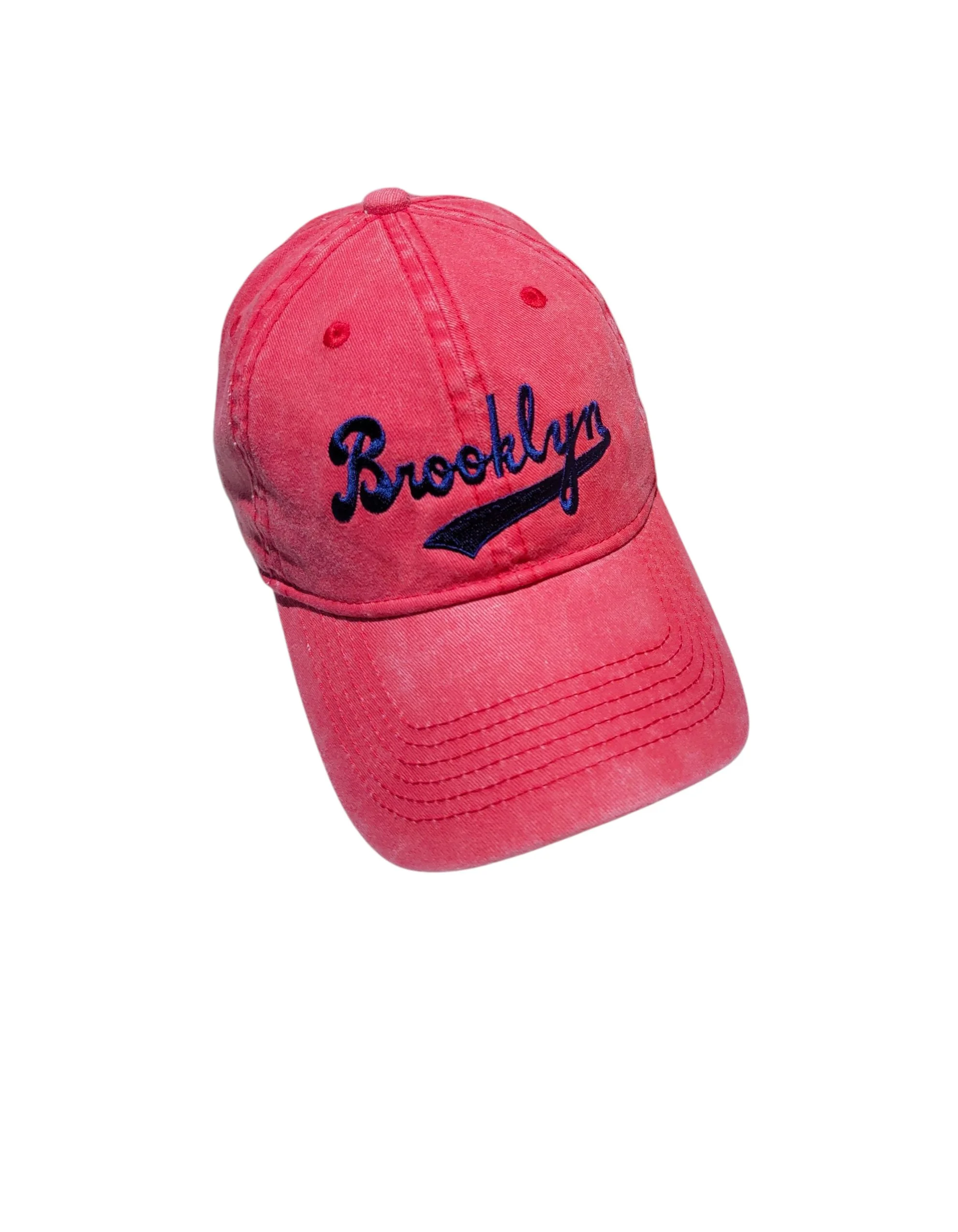 Hat baseball script adults washed red.jpg